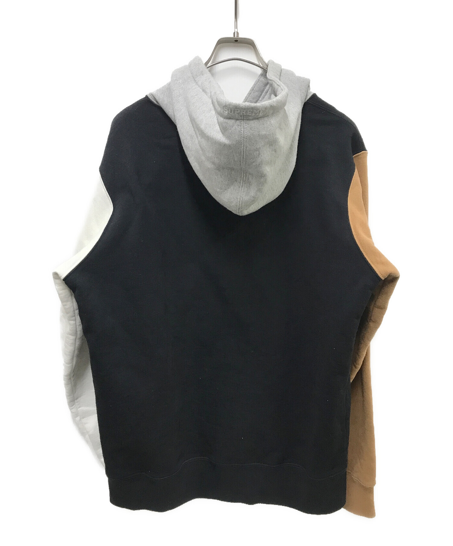 中古・古着通販】SUPREME (シュプリーム) S Logo Colorblocked Hooded  