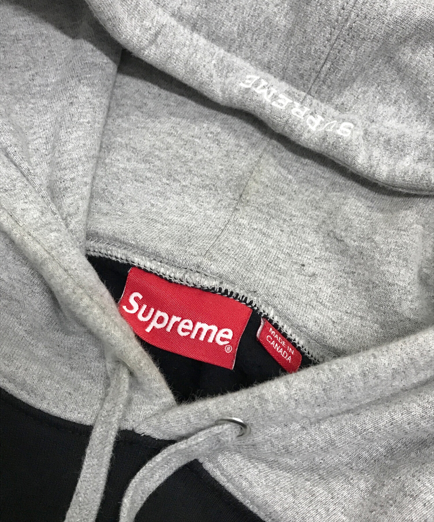 中古・古着通販】SUPREME (シュプリーム) S Logo Colorblocked Hooded 
