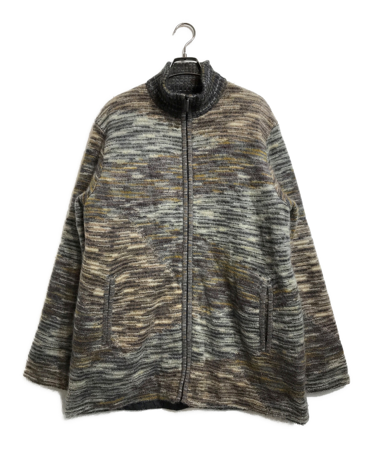 中古・古着通販】missoni (ミッソーニ) モヘアリバーシブルジャケット