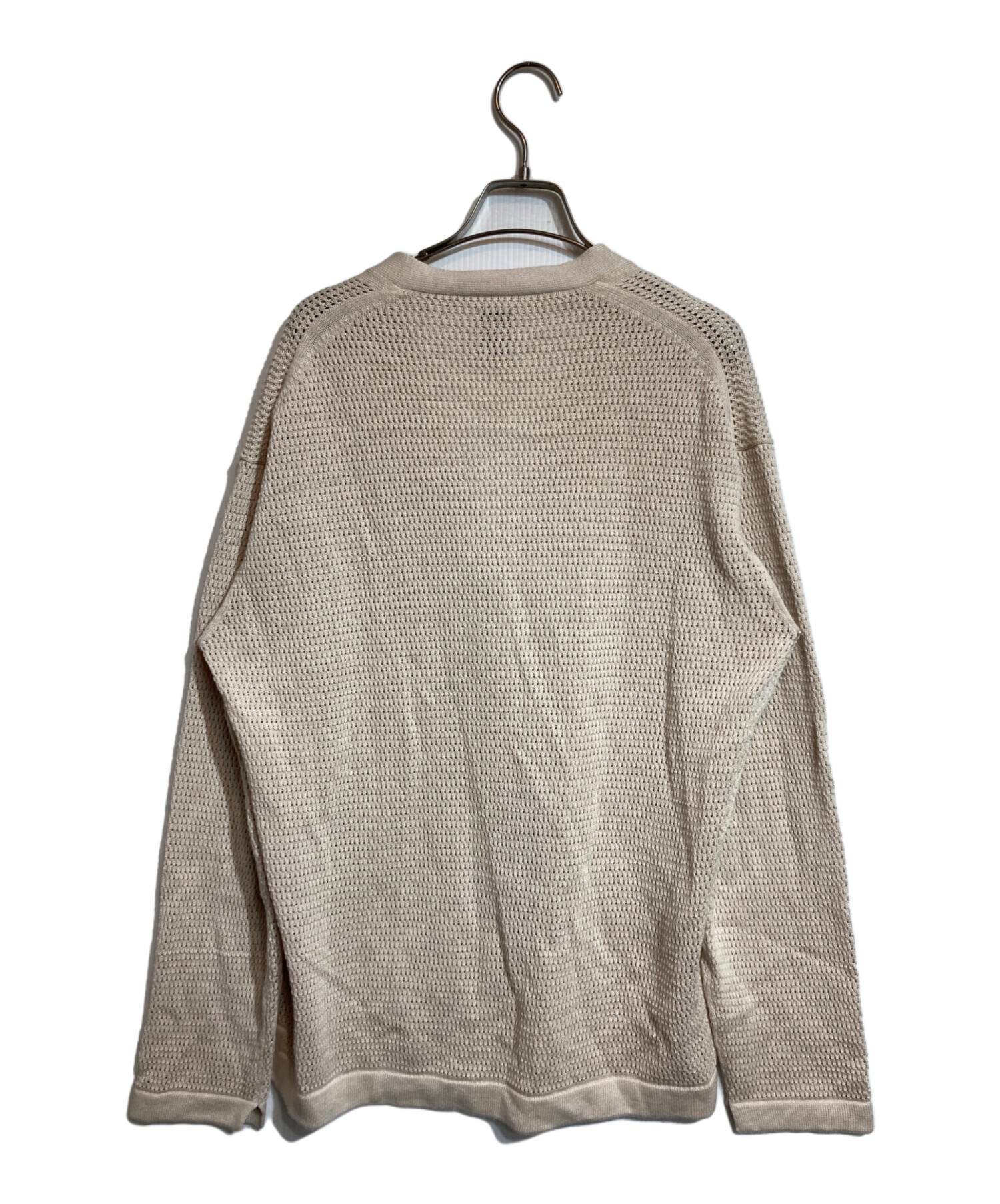 中古・古着通販】BATONER (バトナ―) SUMMER KNIT V NECK CARDIGAN 
