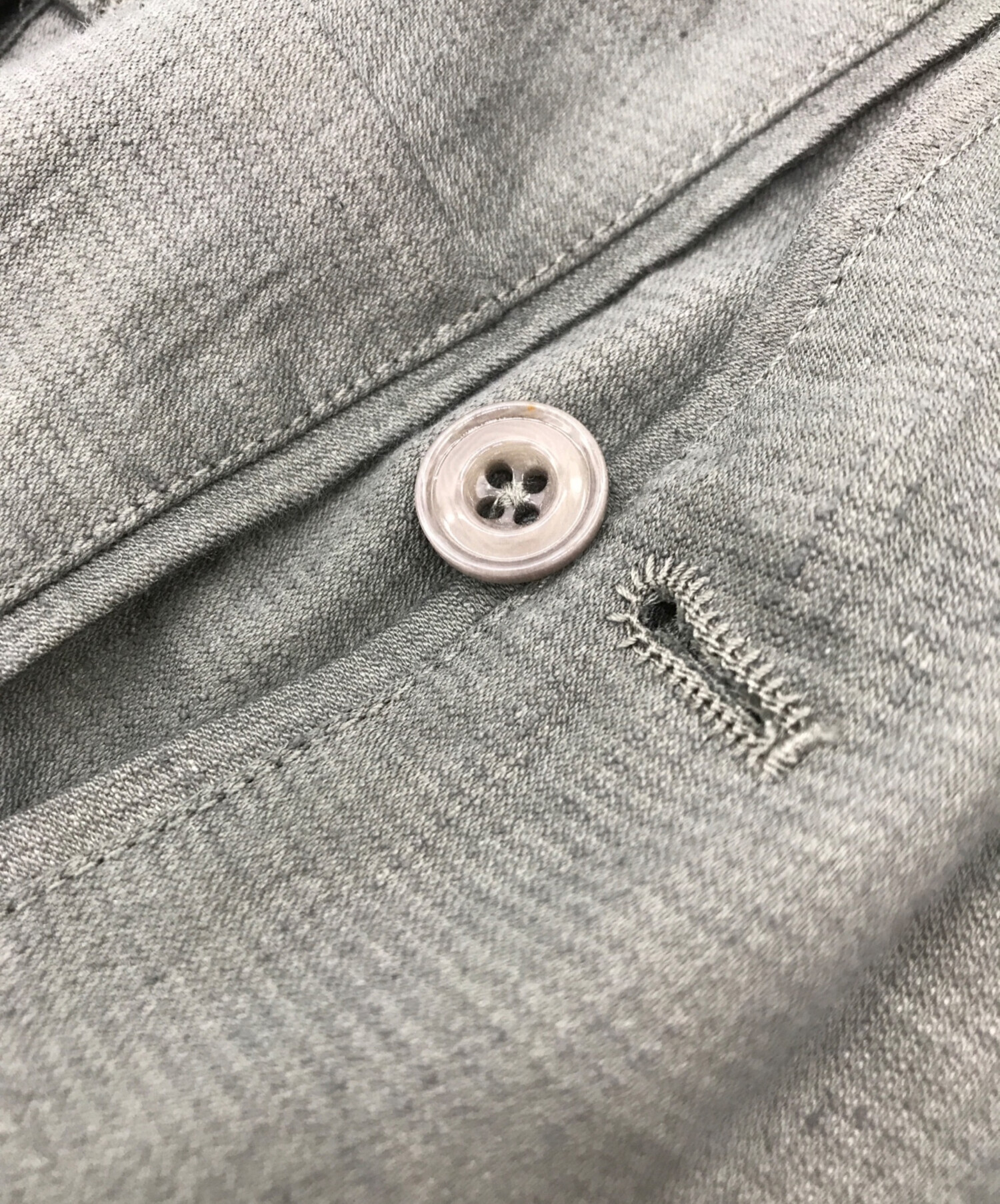 中古・古着通販】LEMAIRE (ルメール) MILITARY CHINO PANTS グレー