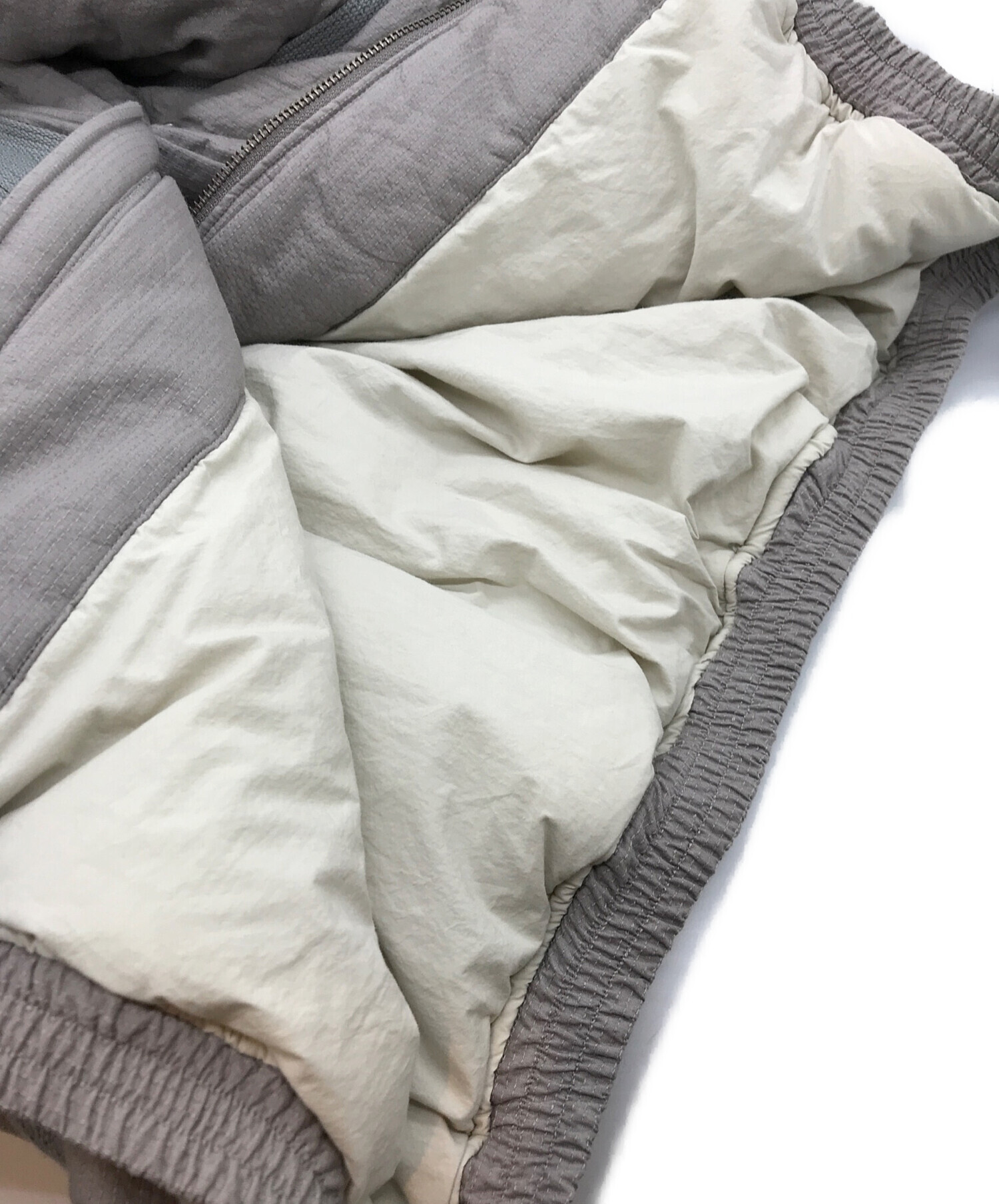 中古・古着通販】JIAN YE (ジェン イェ) ジップジャケット グレー