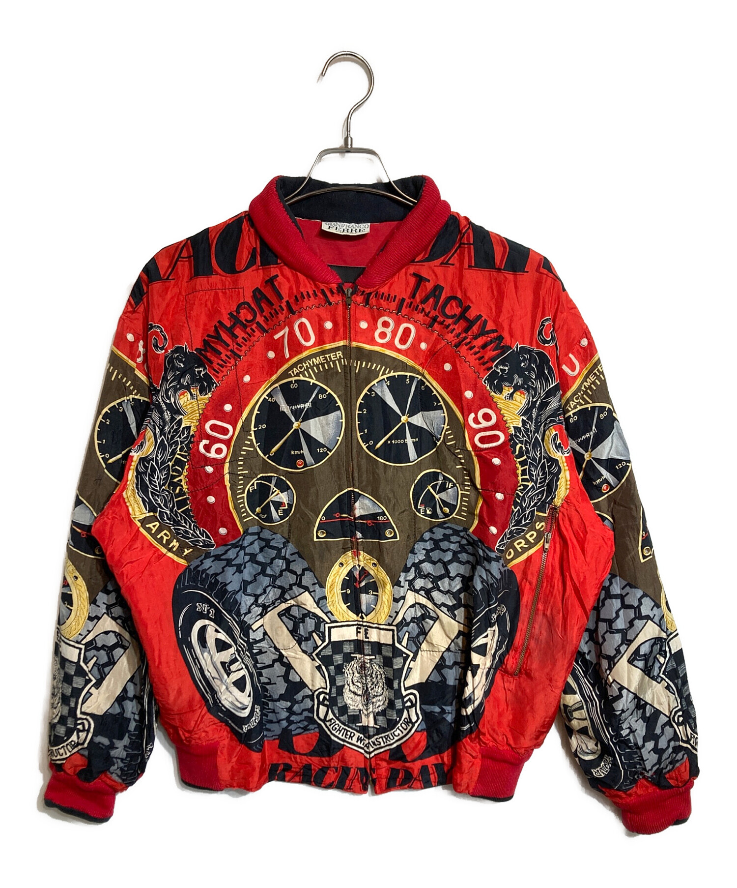 GIANFRANCO FERRE ジャンフランコ・フェレ 90s キルティングロングガウンコート  ブラック×レッド 楽天市場】ジャンフランコ・フェレ Gianfranco Ferre（レディース