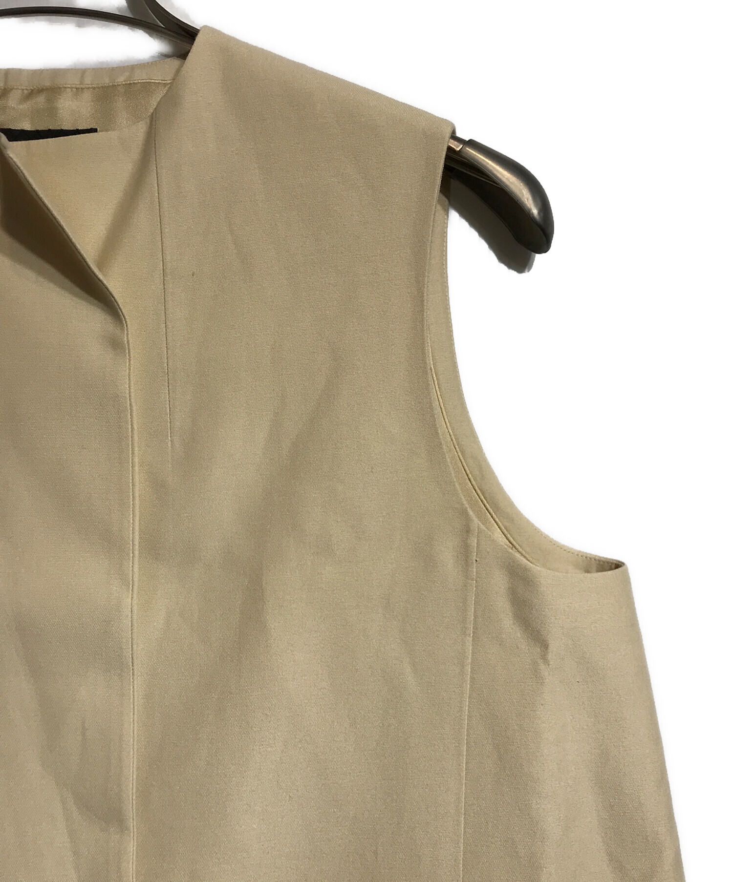 中古・古着通販】DRAWER (ドゥロワー) PRE1 Cotton Silk Twill Gilet