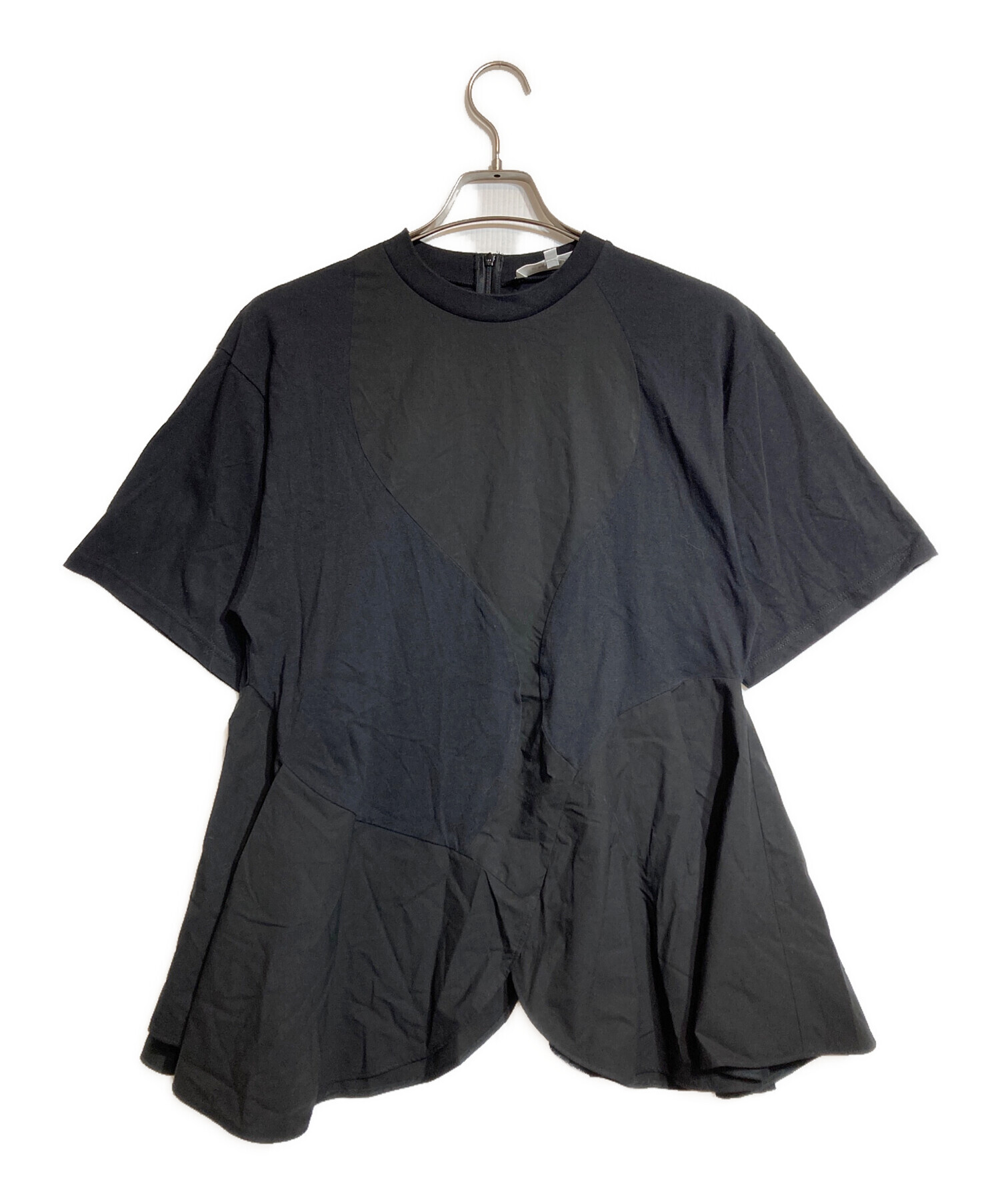 エンフォルド PETAL-HEM T-SHIRT 黒 新品 未使用 ENFOLD エンフォルド 