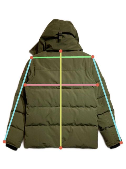 新品未使用   WYNDHAM PARKA カーキ M 中古・古着通販】CANADA GOOSE (カナダグース) WYNDHAM PARKA カーキ