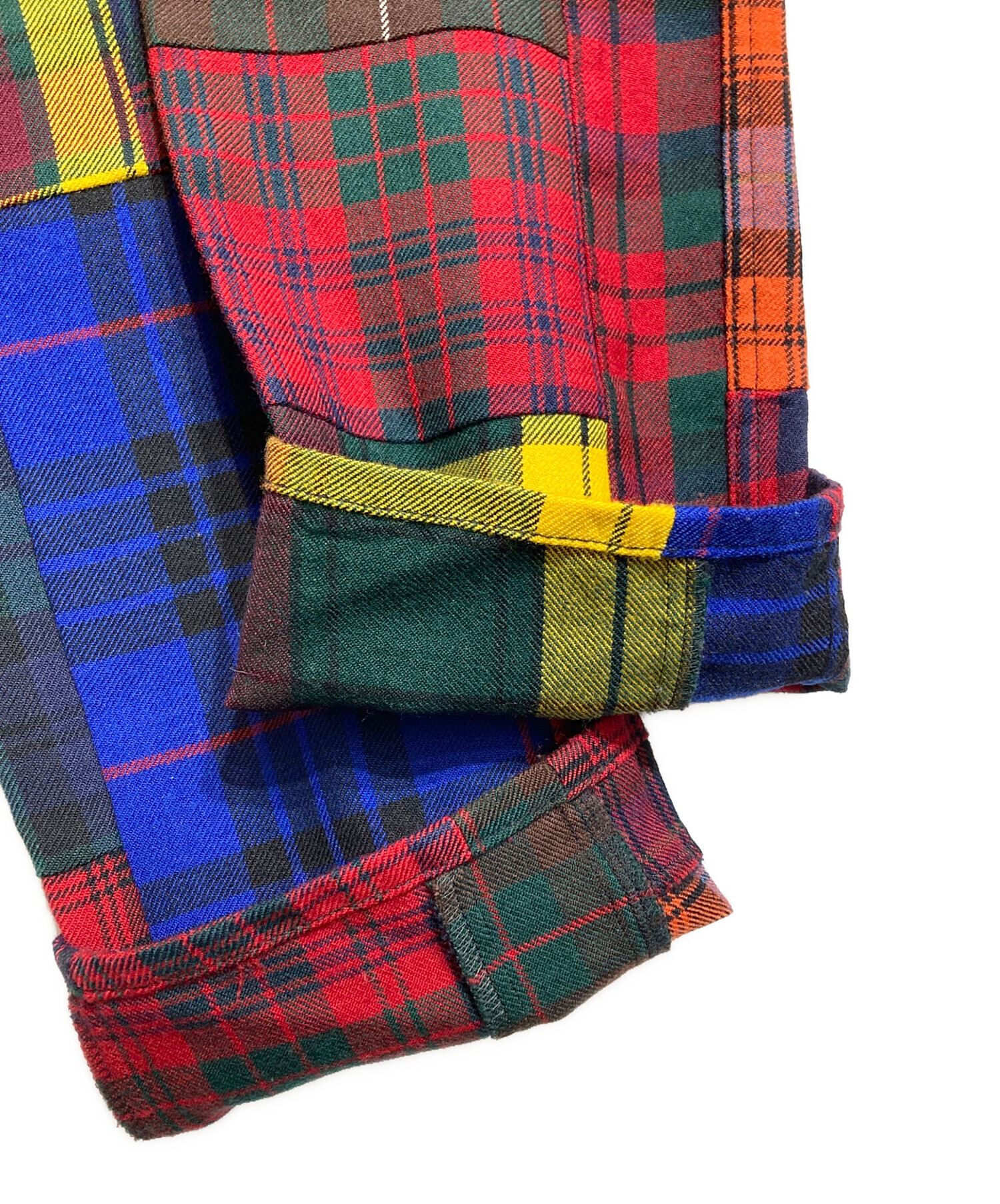 コムデギャルソンオムプリュス チェックパンツ タグ付き GARCONS COMME des GARCONS HOMME PLUS(コムデギャルソンオムプリュス