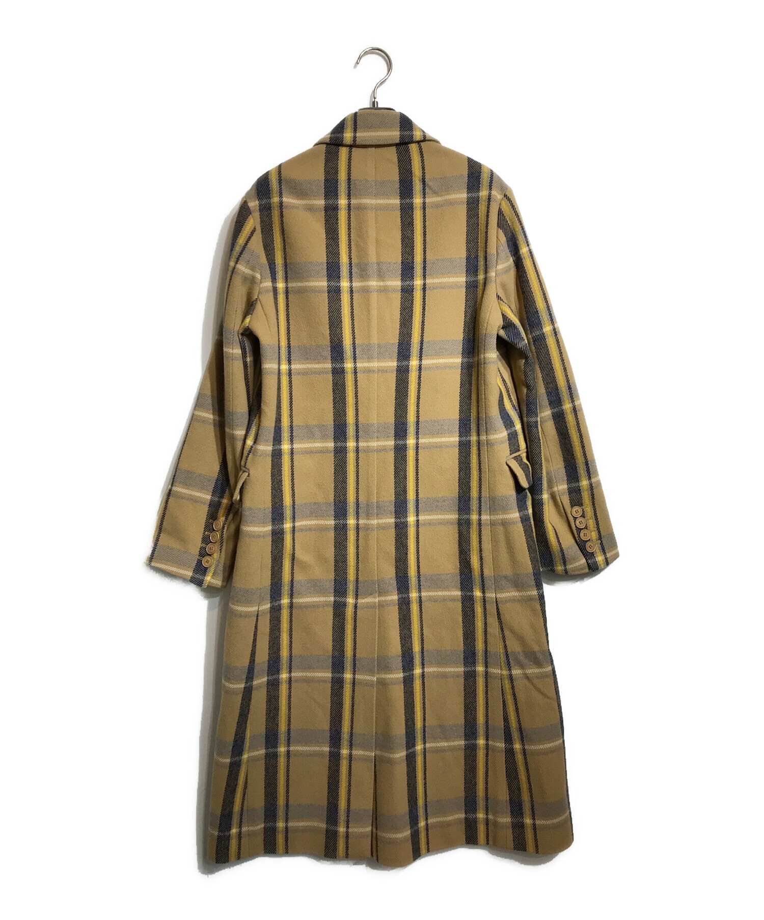 Stella McCartney チェック シングル テーラードジャケット 46