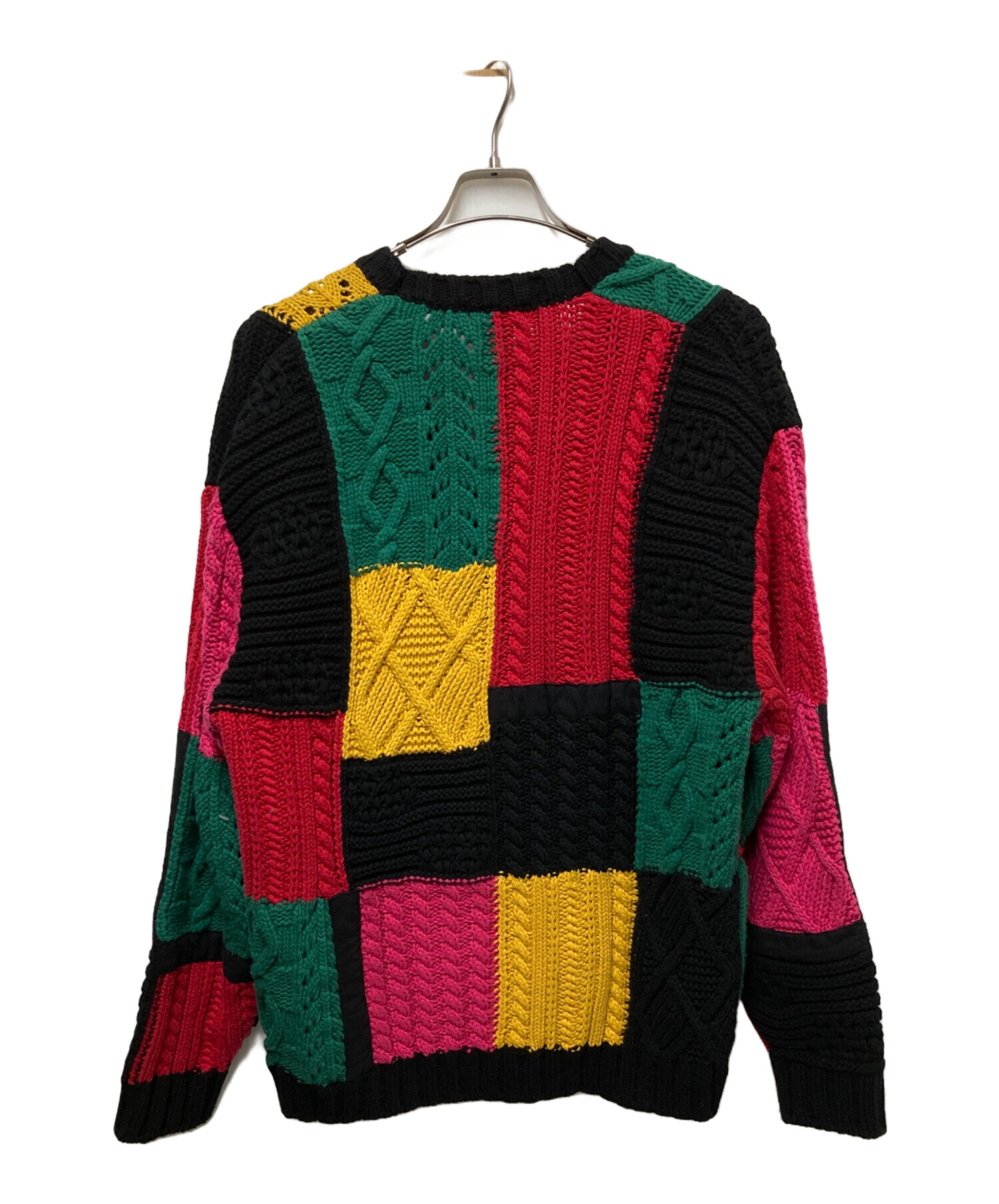 中古・古着通販】SUPREME (シュプリーム) Patchwork Cable Knit 