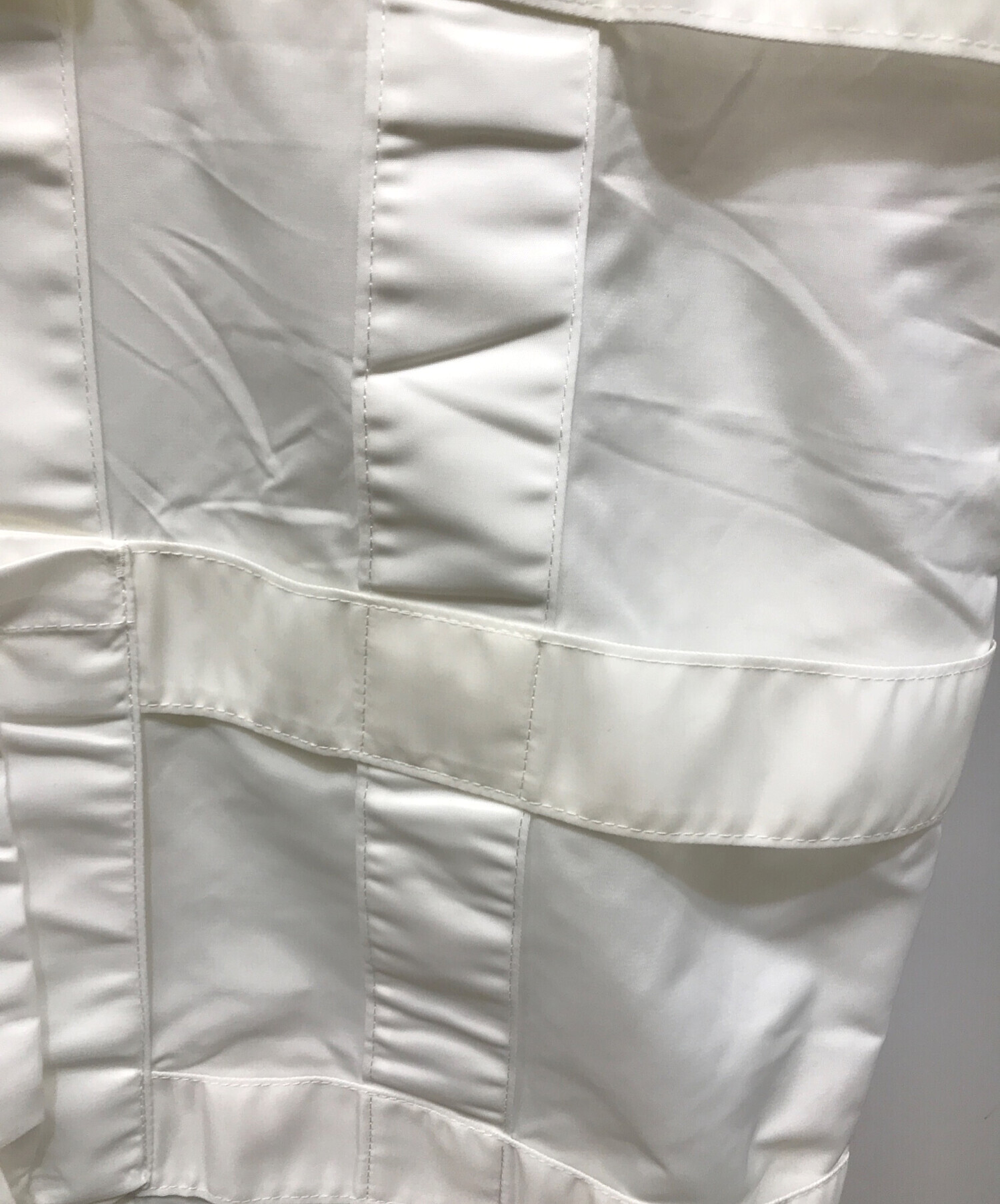 中古・古着通販】GS (ジーエス) テクノパンツ ホワイト サイズ:M 未