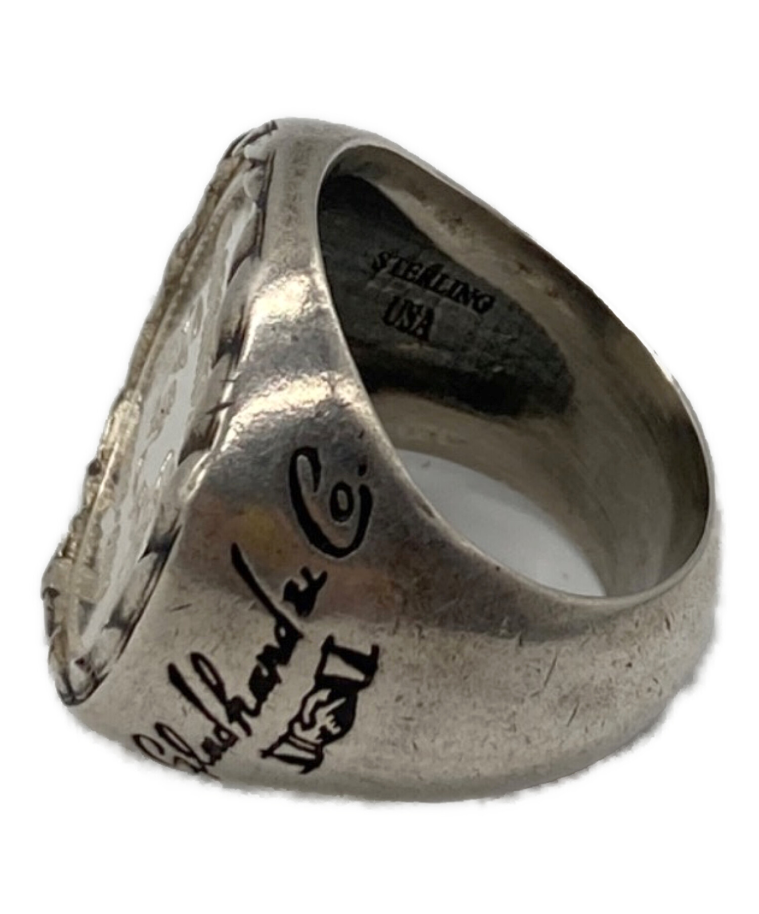 中古・古着通販】GLAD HAND (グラッドハンド) コインリング シルバー サイズ:下記参照｜ブランド・古着通販 トレファク公式【TREFAC  FASHION】スマホサイト