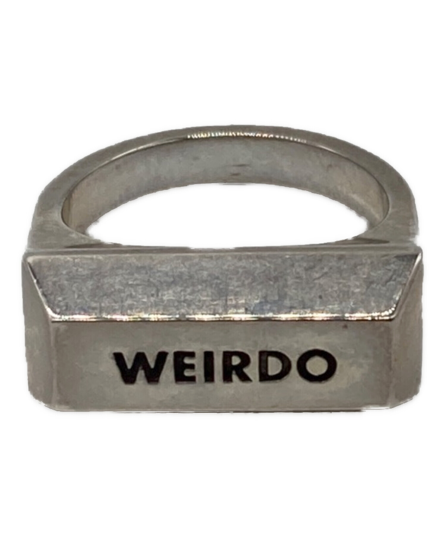 WEIRDO インゴットリング 10号 完売✨weirdo シルバー925 フロント刻印