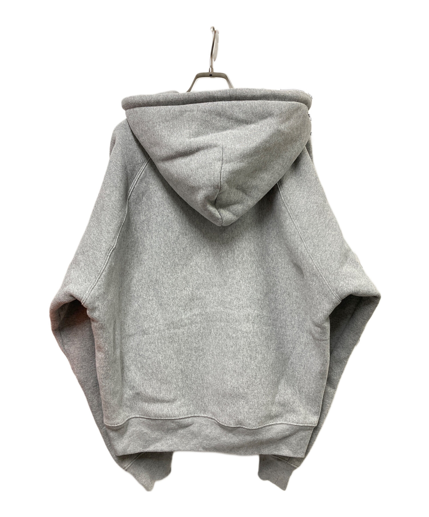 中古・古着通販】stussy (ステューシー) FLEECE RAGLAN ZIP HOODIE