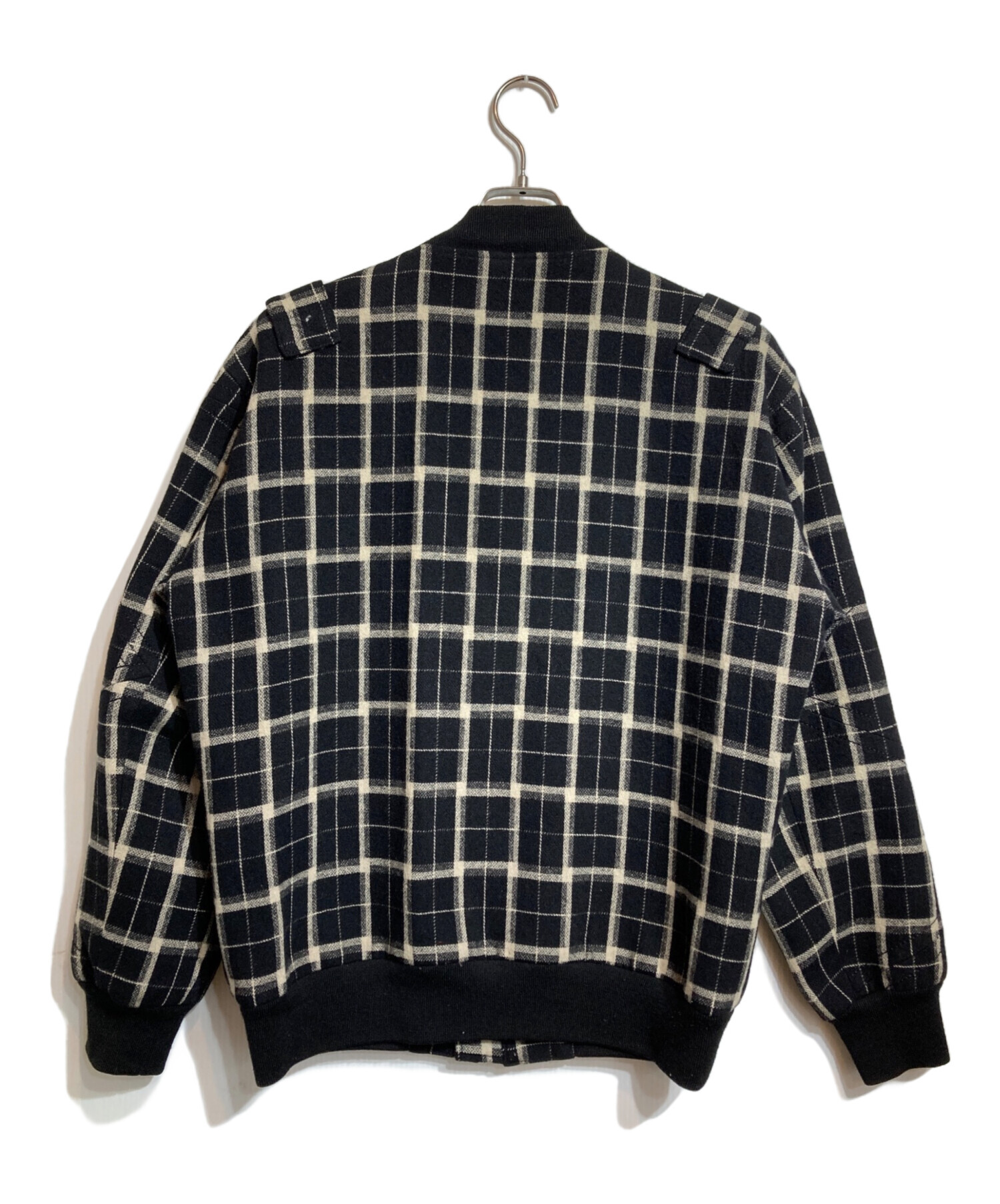中古・古着通販】N.HOOLYWOOD (エヌ ハリウッド) チェック柄ボンバー 