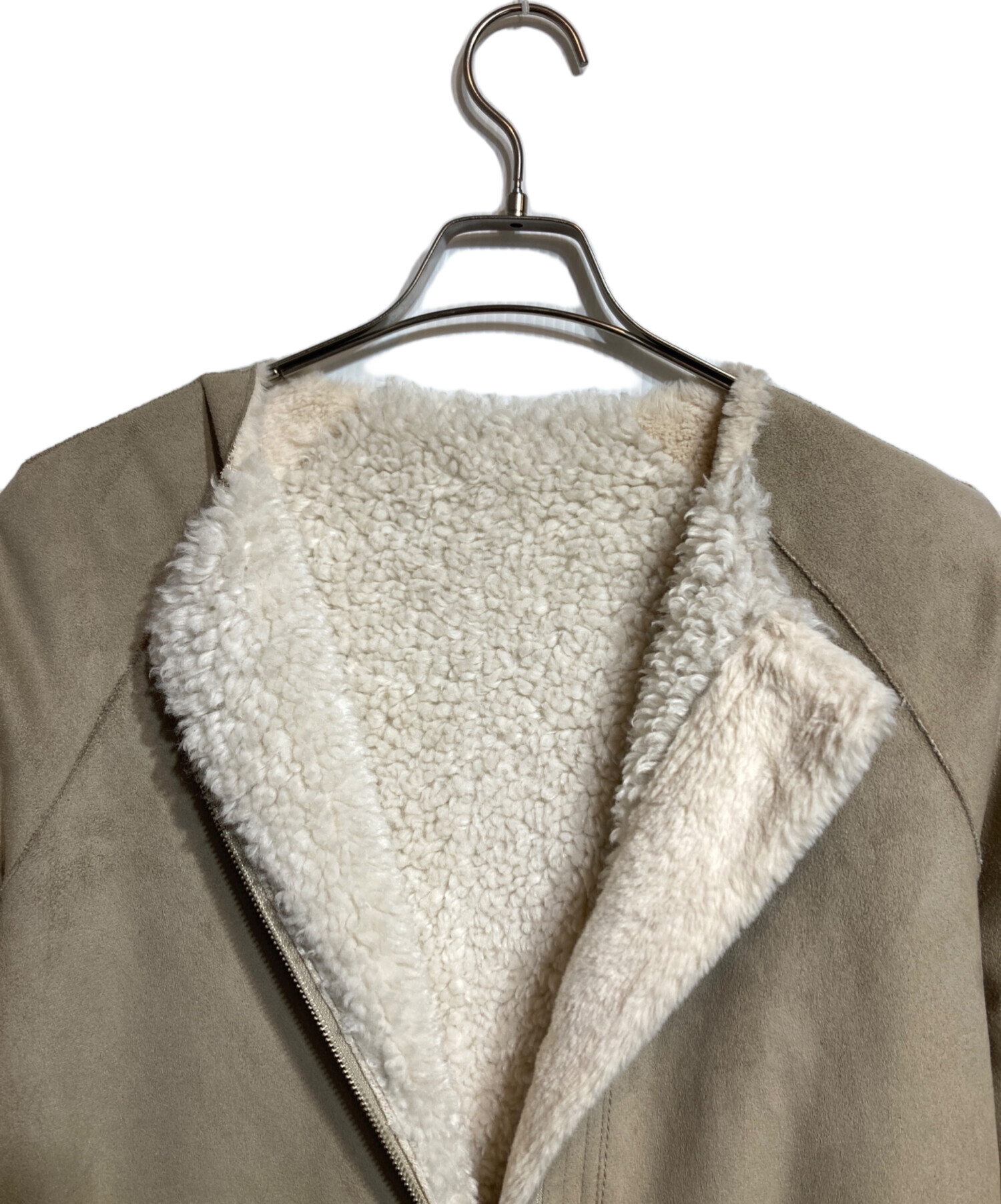 Ameri（アメリ）の「REVERSIBLE TWIN BOA COAT（ムートンコート