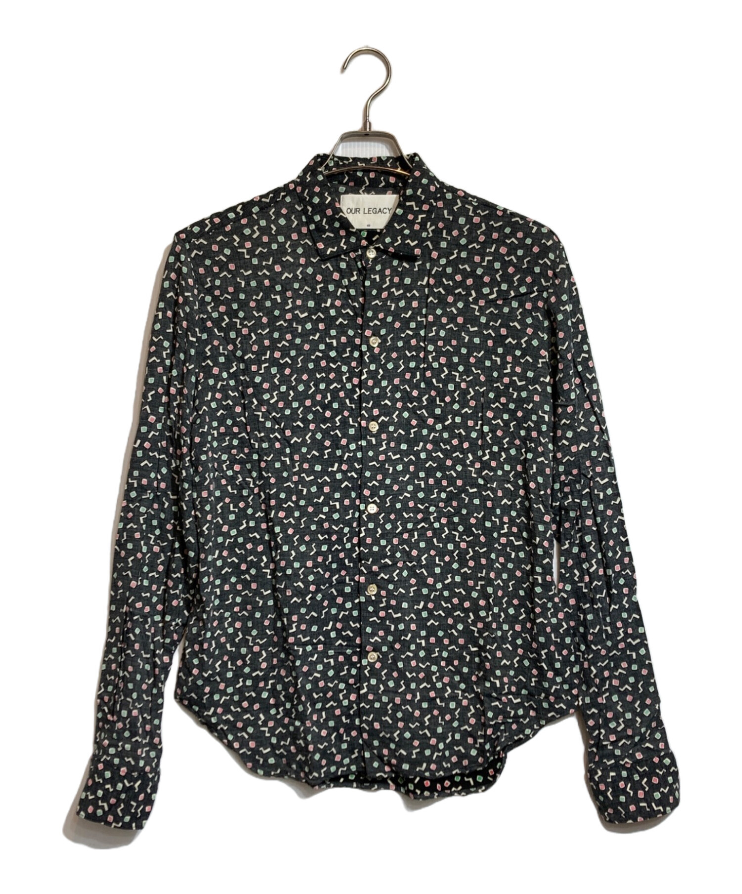 中古・古着通販】OUR LEGACY (アワーレガシー) シャツ ブラック サイズ  