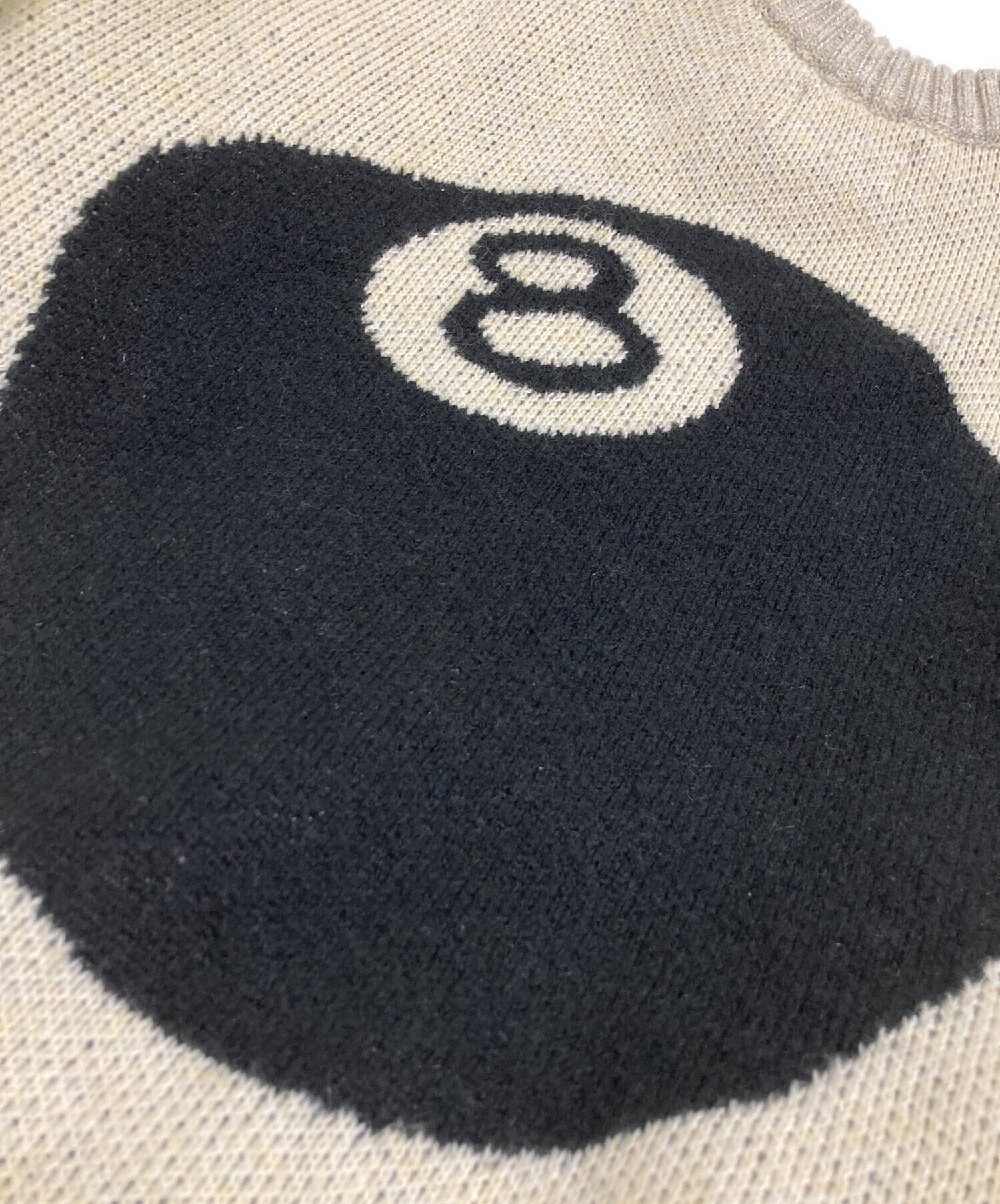 中古・古着通販】stussy (ステューシー) 8ball mohair sweater ボール