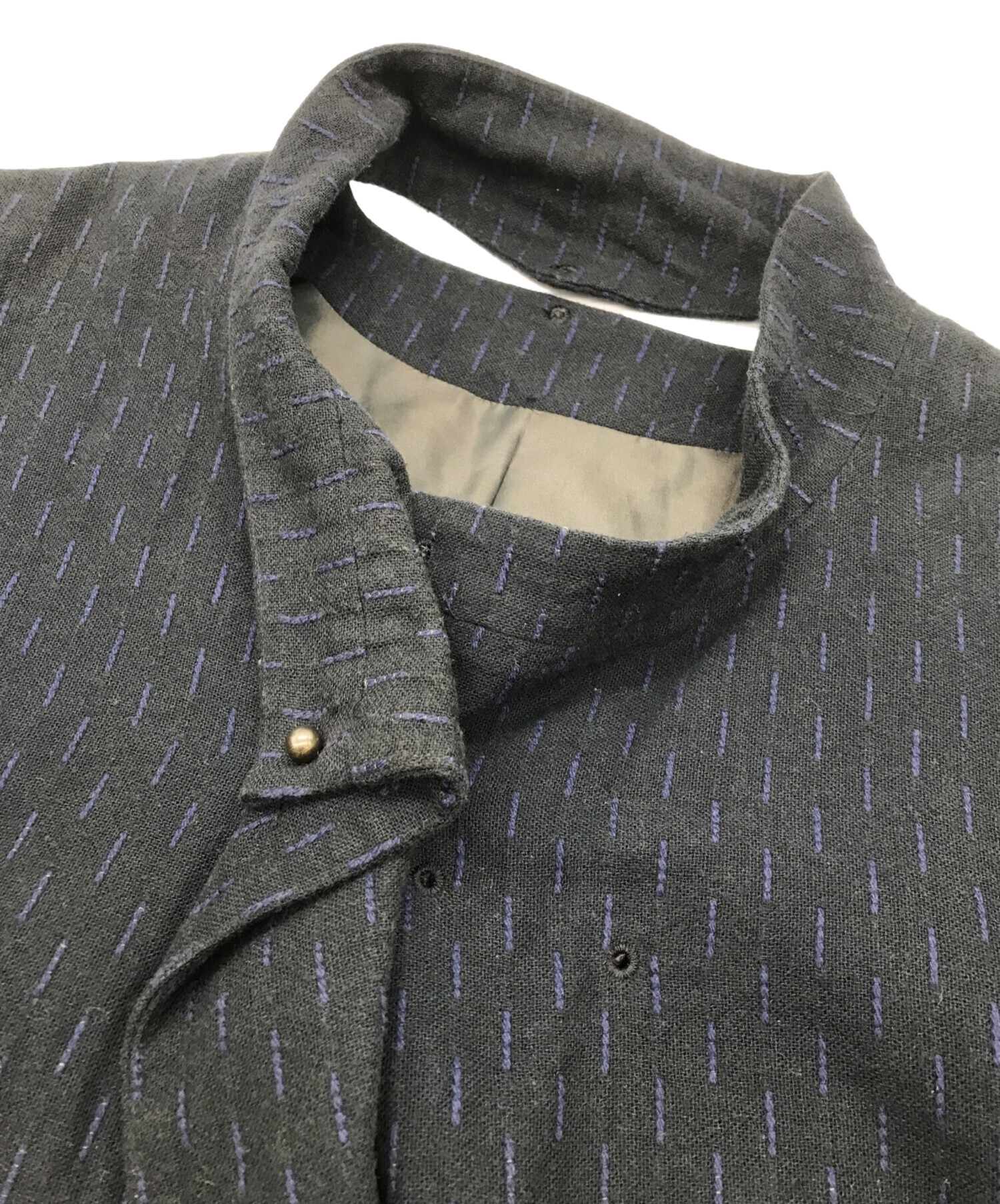中古・古着通販】ka na ta (カナタ) ame coat ネイビー サイズ:表記 