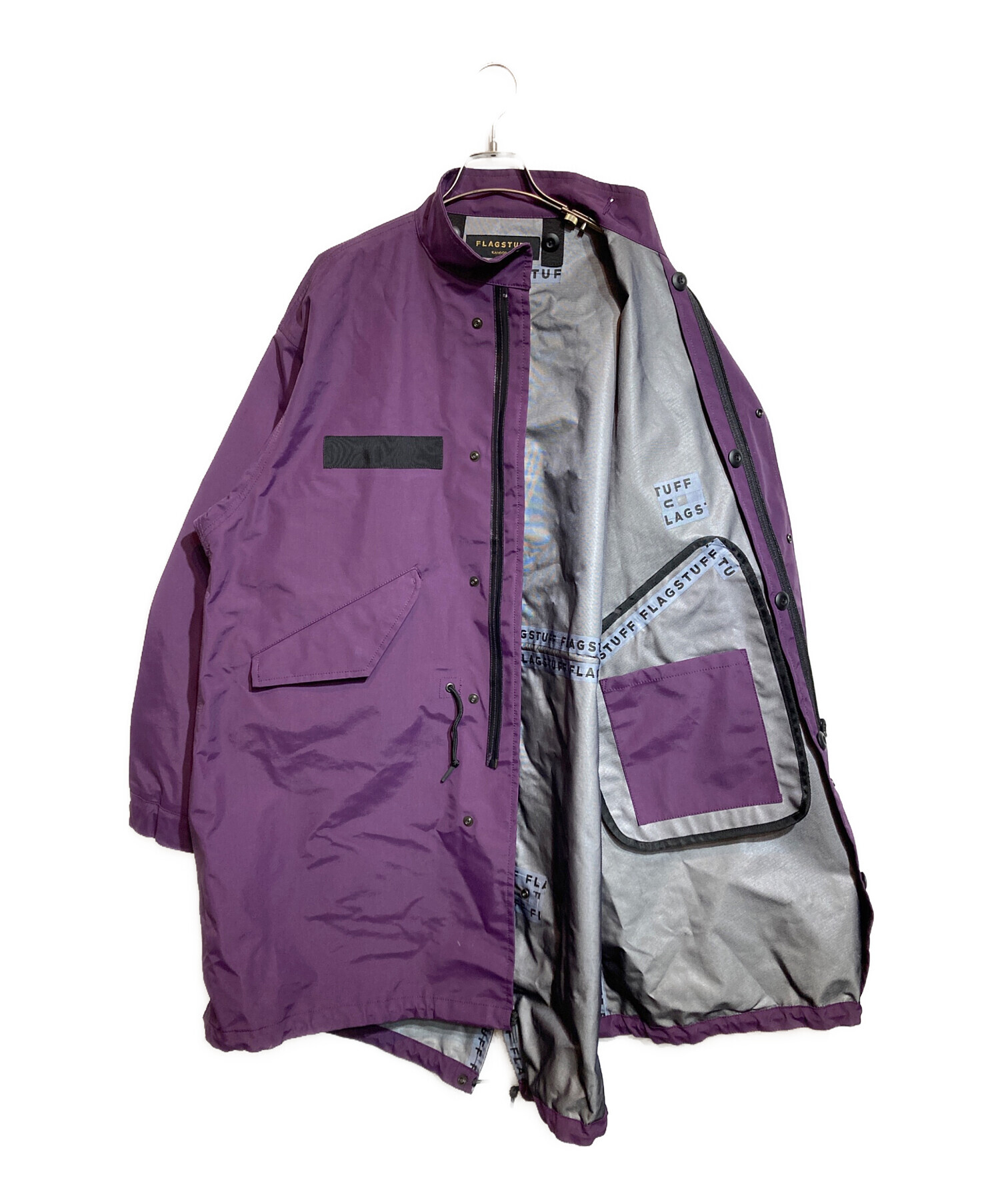 中古・古着通販】flagstuff (フラグスタフ) ナイロンモッズコート