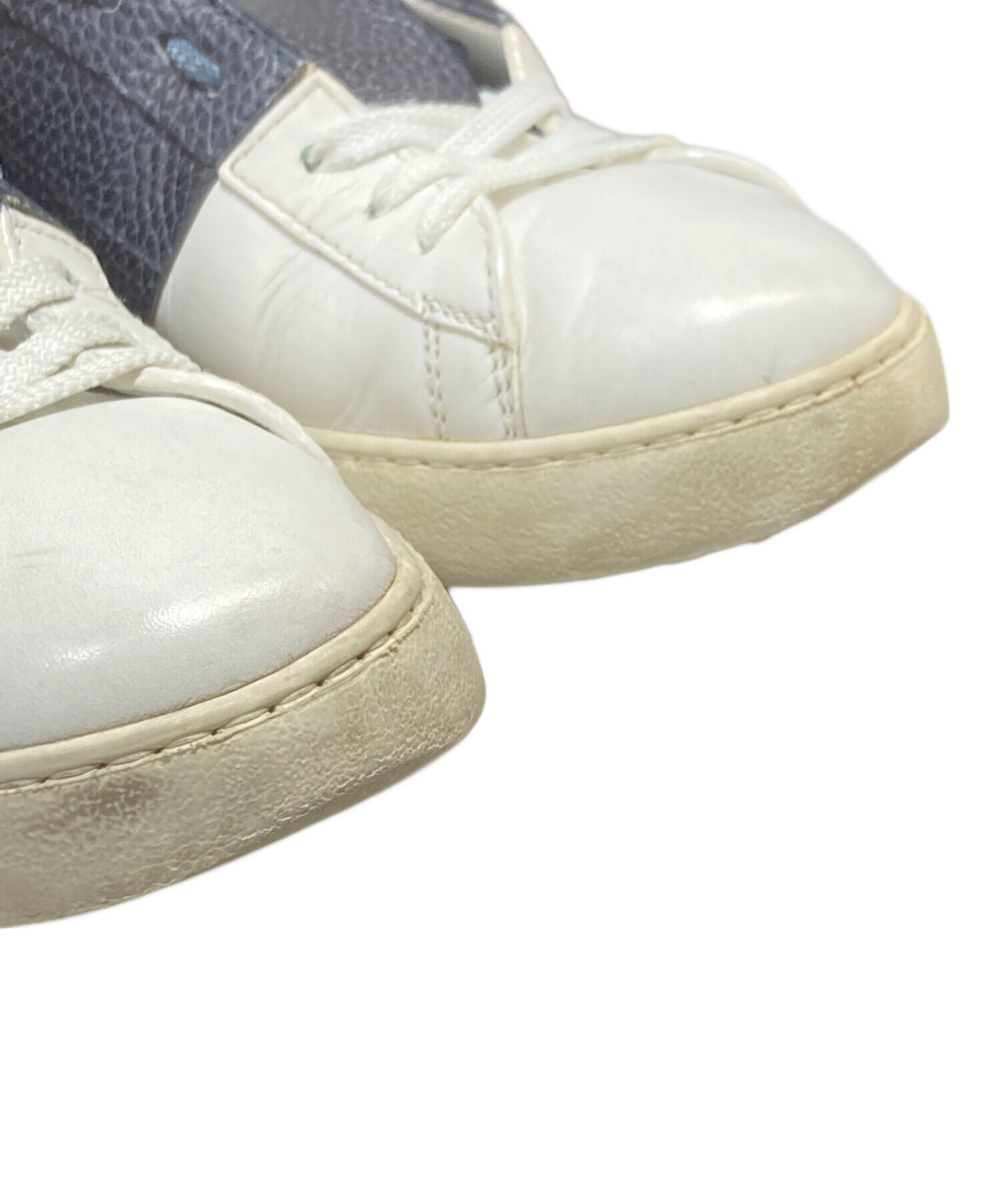 ヴァレンティノ レザーエスパドリーユ 41 VALENTINO ヴァレンティノ ハイビスカス フラワー