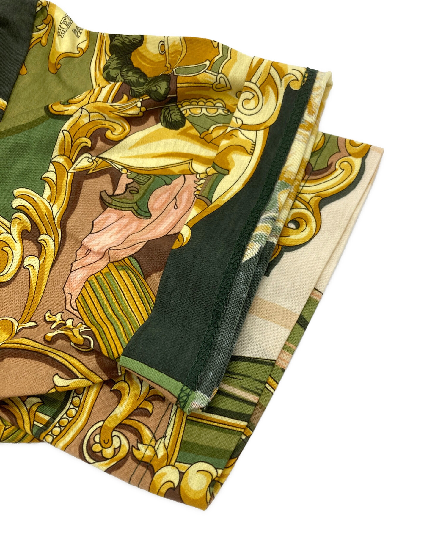 中古・古着通販】HERMES (エルメス) スカーフ柄ポロシャツ