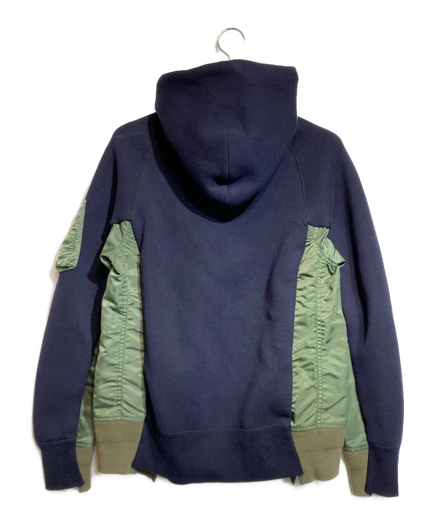 中古・古着通販】sacai (サカイ) MA-1 Hoodie Sponge Sweat