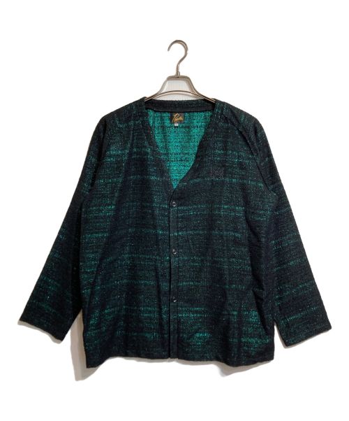 中古・古着通販】Needles (ニードルズ) ラメカーディガン グリーン