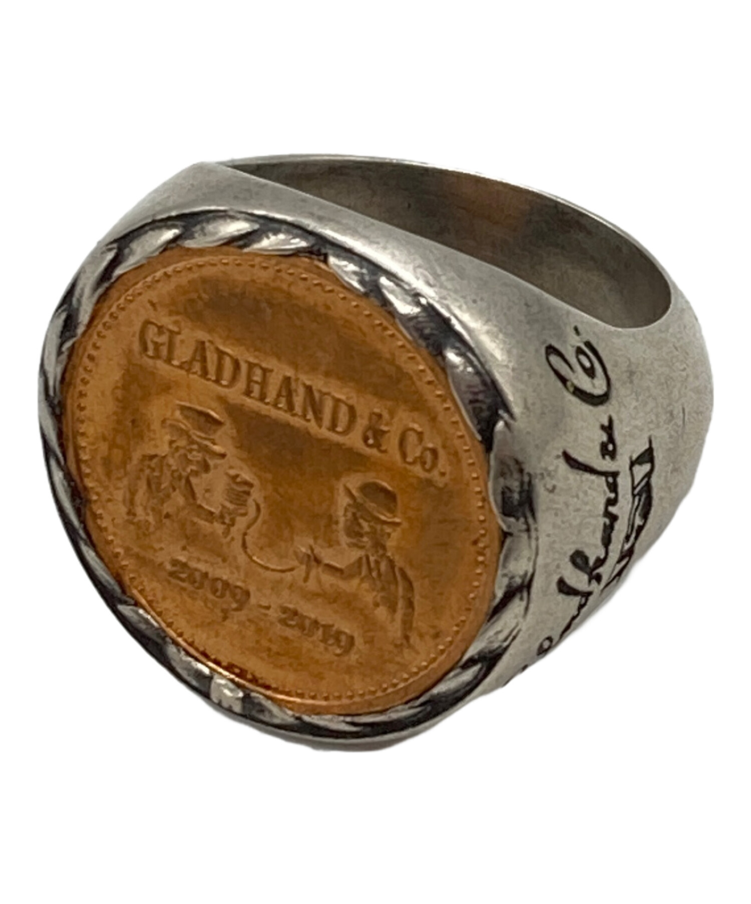 中古・古着通販】GLAD HAND (グラッドハンド) MEDAL RING 10th 