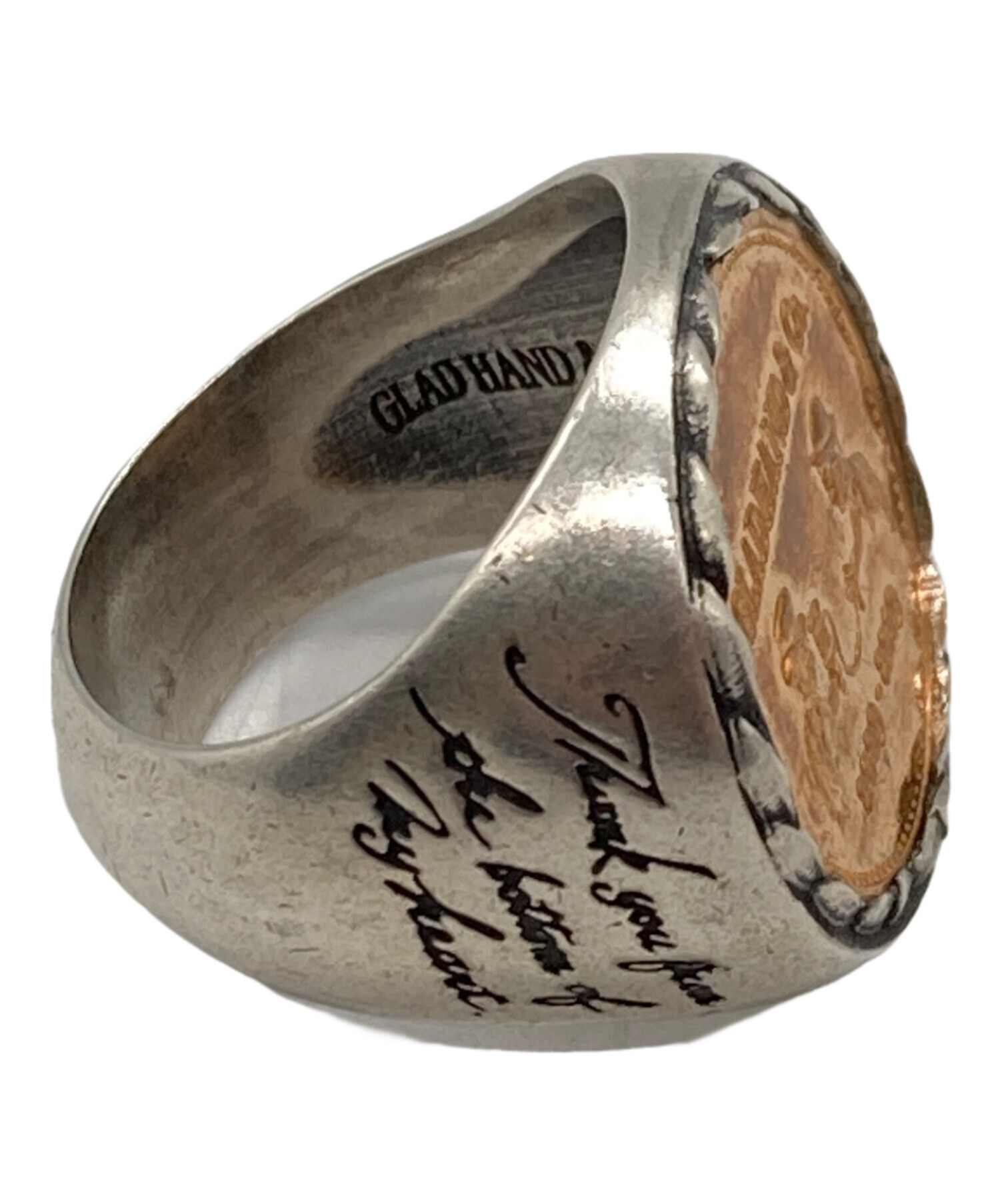 グラッドハンド GLADHAND MEDAL RING 10th ANNIVERSARY 10周年 メダル 