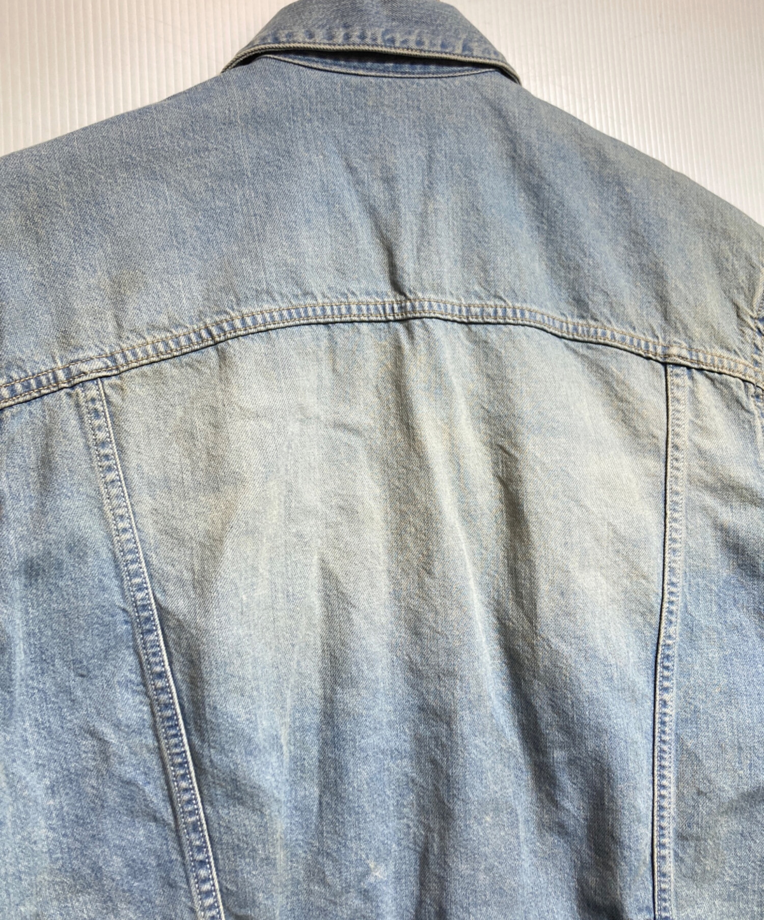 中古・古着通販】holiday (ホリデー) PAINT DENIM PUFF JACKET