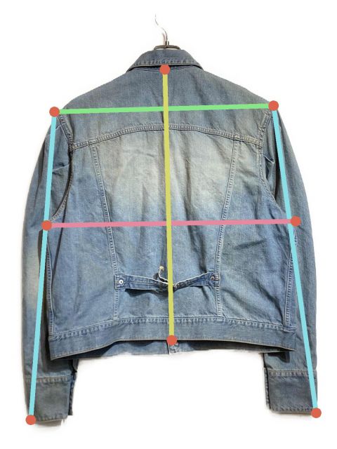 ジャケット・アウター HOLIDAY PAINT DENIM PUFF JACKET 中古・古着通販】holiday (ホリデー) PAINT DENIM PUFF JACKET