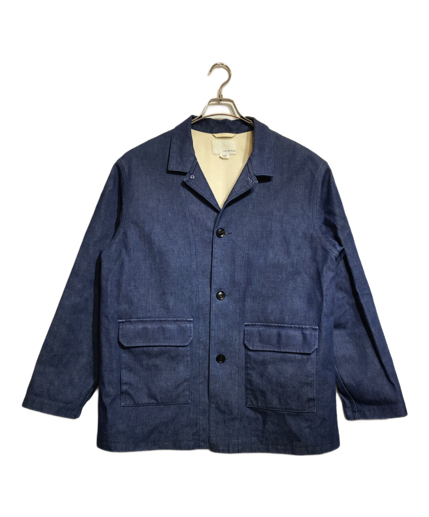 中古・古着通販】nanamica (ナナミカ) DENIM FIELD JACKET インディゴ