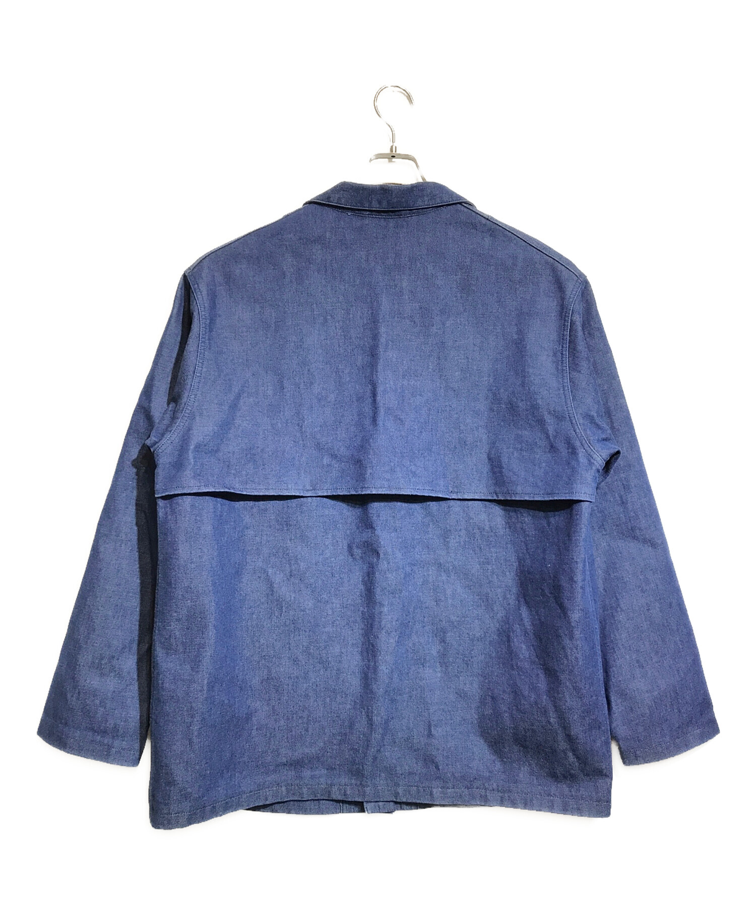 中古・古着通販】nanamica (ナナミカ) DENIM FIELD JACKET インディゴ
