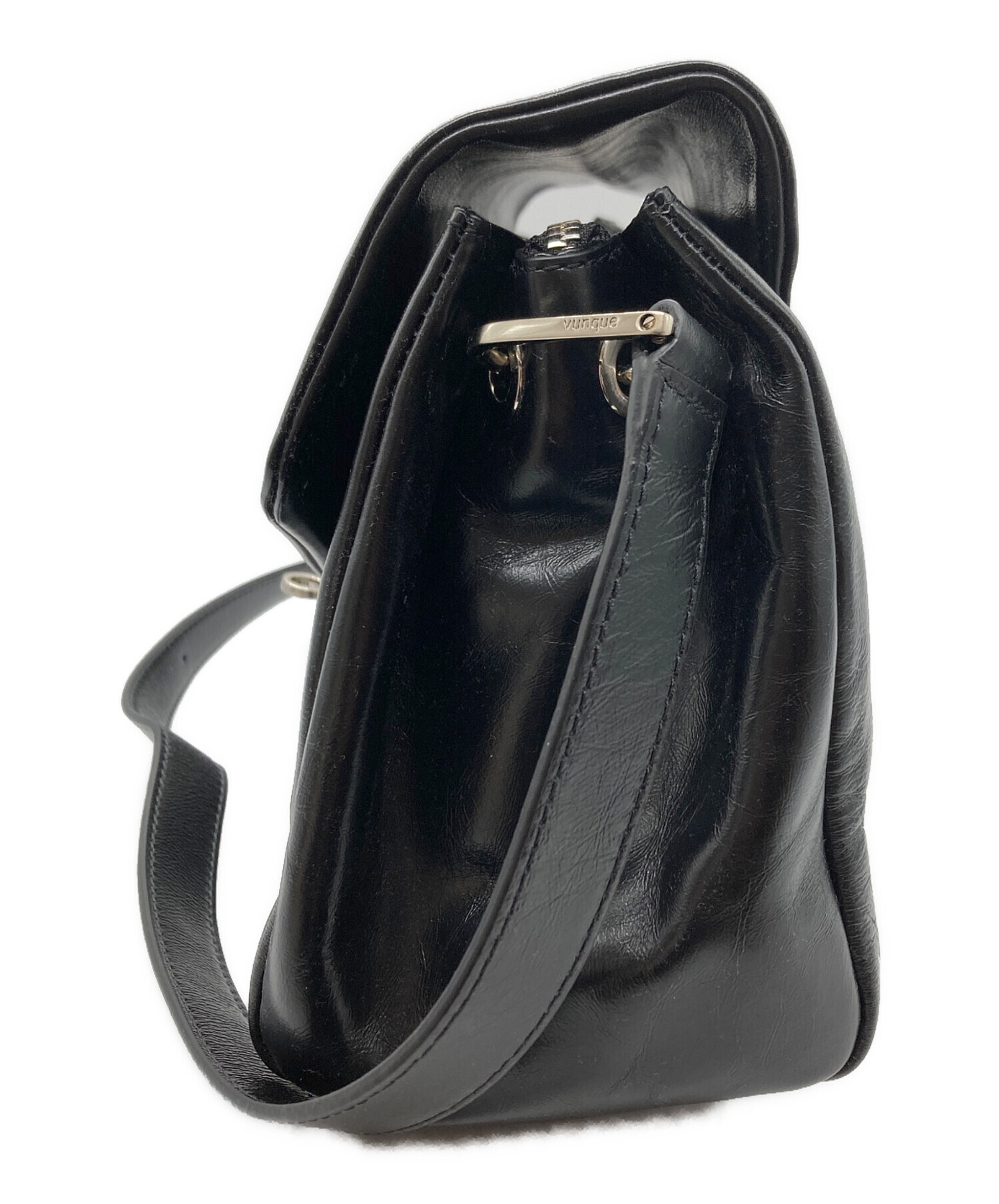 中古・古着通販】vunque (ブンク) ターンロックワンショルダーバッグ 
