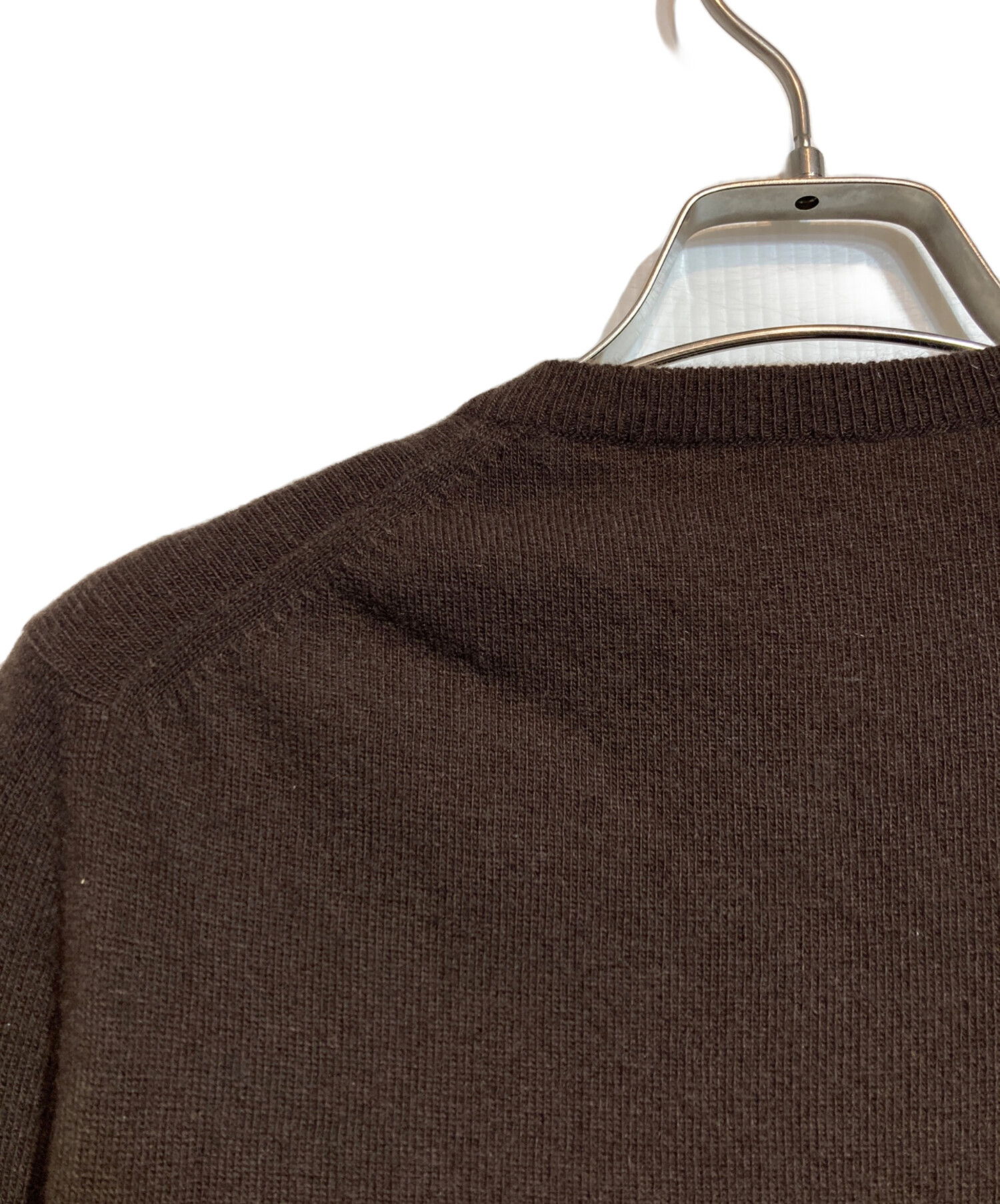 中古・古着通販】HERMES (エルメス) セリエボタンカシミヤカーディガン