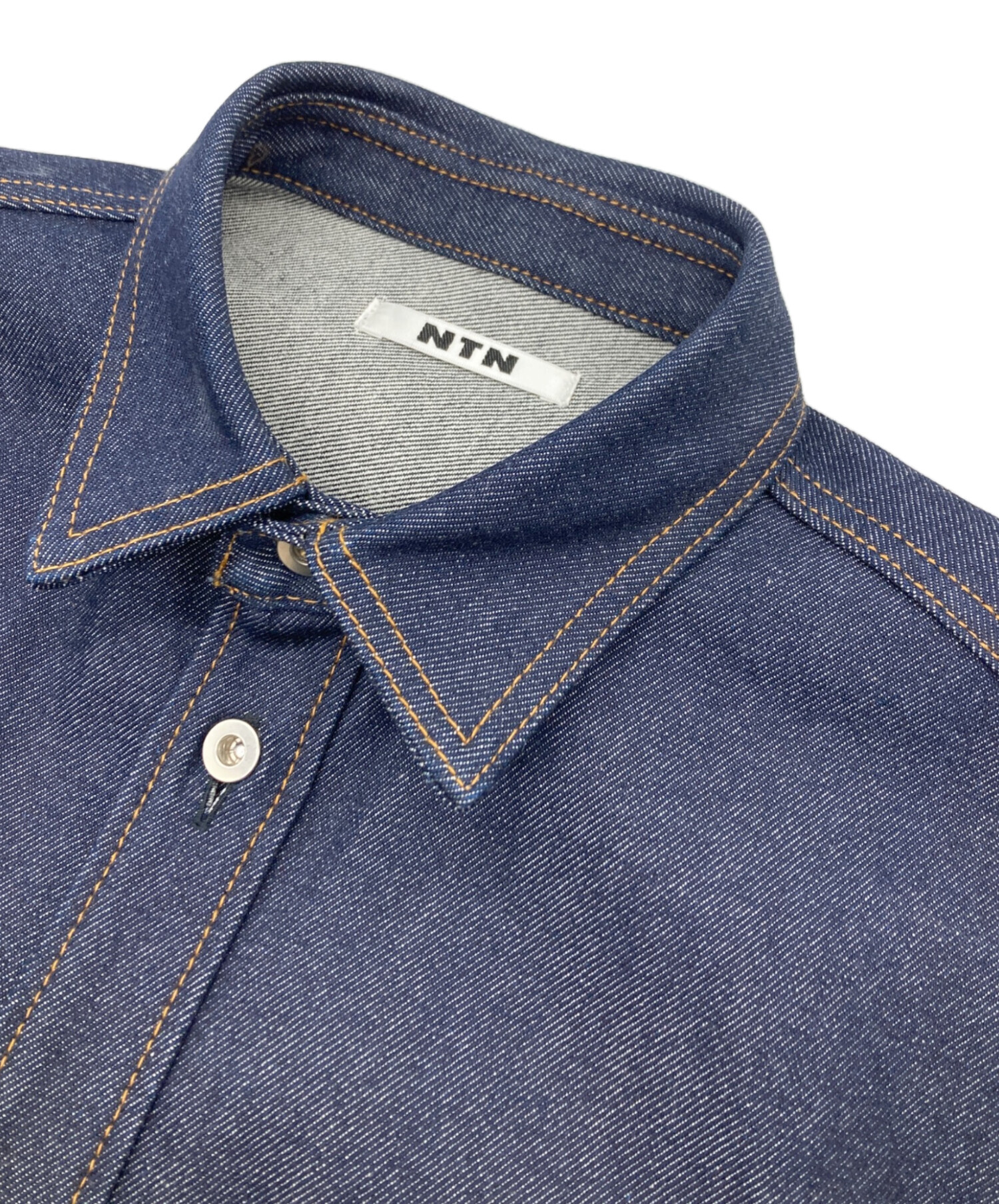 中古・古着通販】ntn (エヌティーエヌ) ASCENT DENIM SHIRT インディゴ