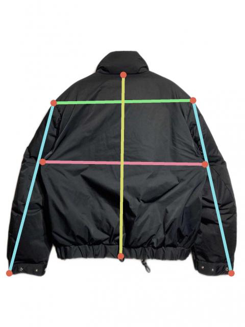 中古・古着通販】sacai (サカイ) Padded Blouson ブラック サイズ:1