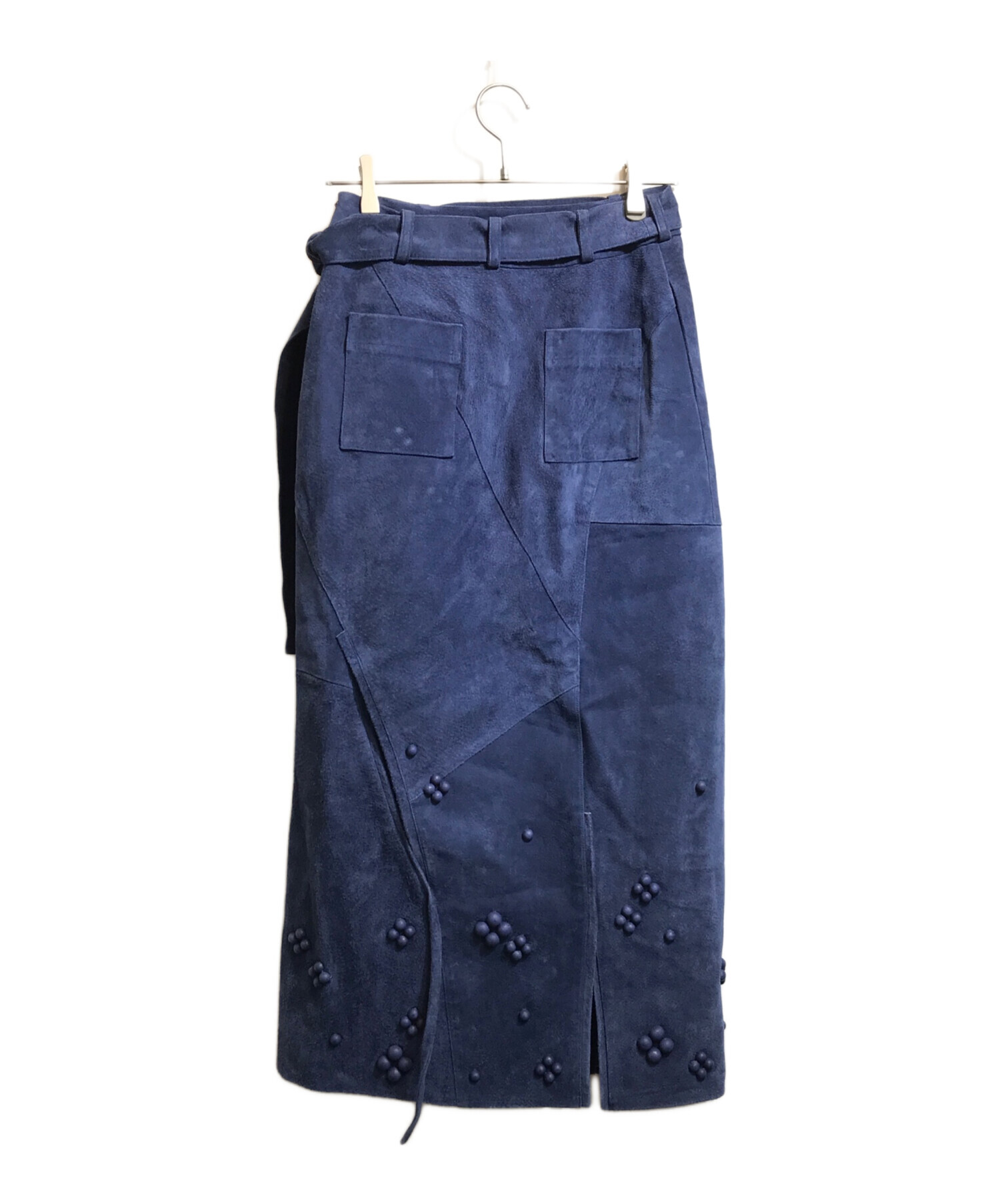 中古・古着通販】RIV NOBUHIKO (リブノブヒコ) DORJE SUEDE SKIRT