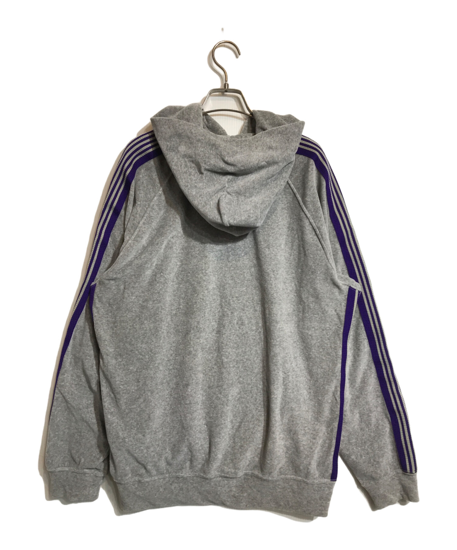 中古・古着通販】Needles (ニードルズ) TRACK HOODIE-C/PE VELOUR 