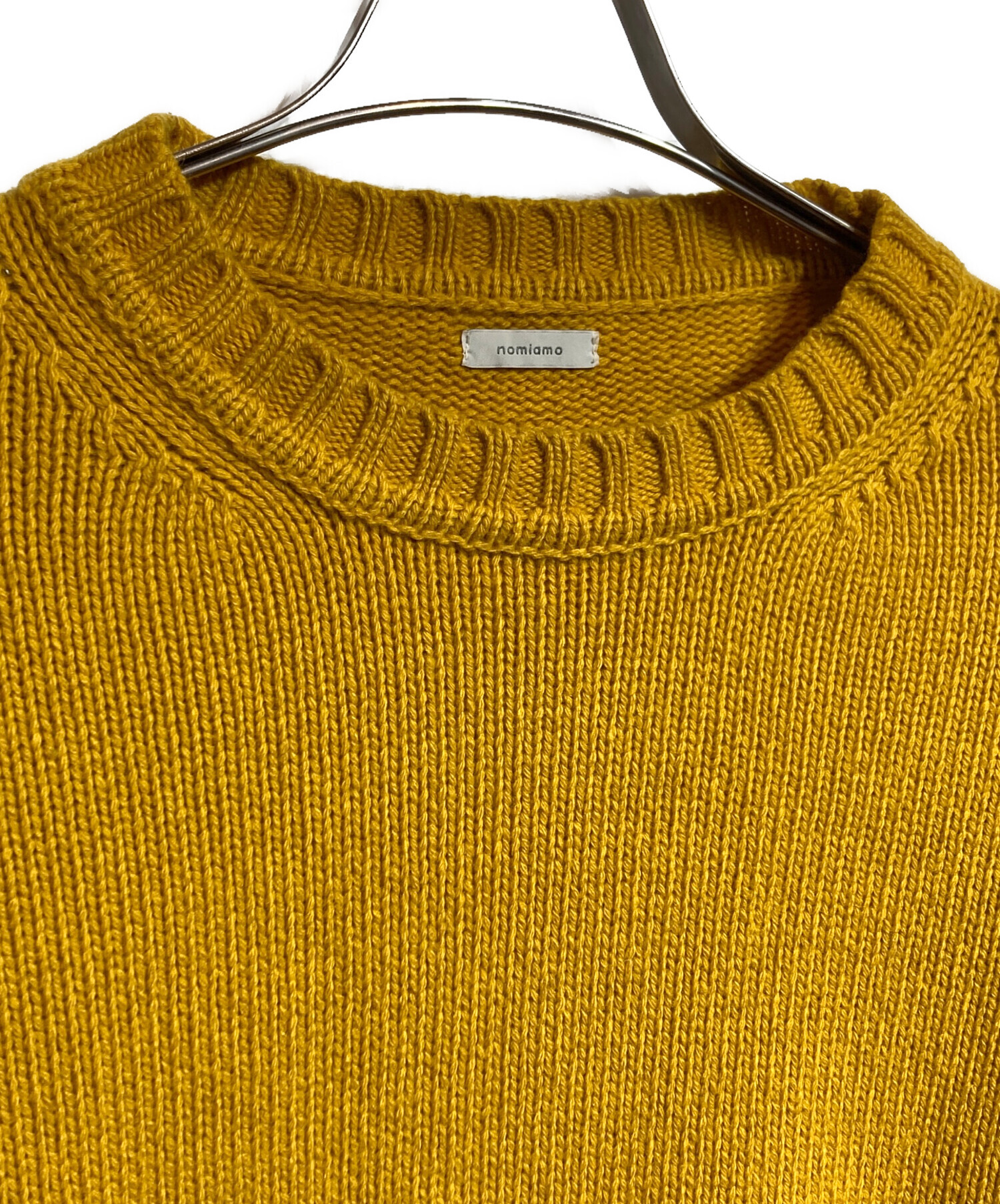 中古・古着通販】NOMIAMO (ノミアモ) カシミヤミドルゲージニット