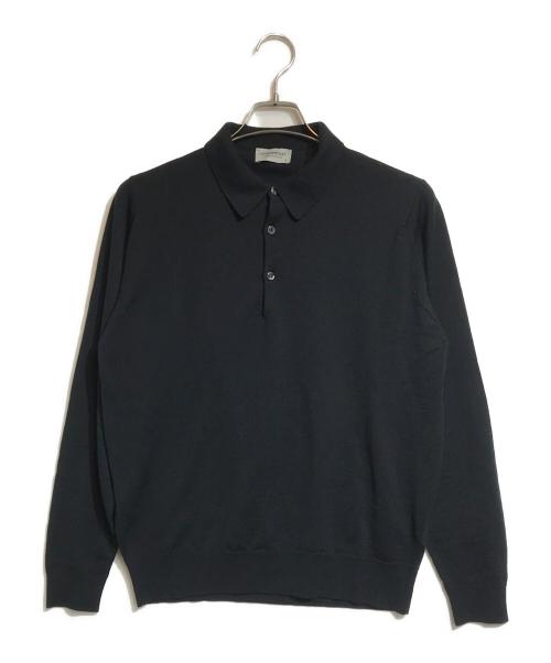 【未使用に近い】JOHN SMEDLEY ジョンスメドレー ニット ポロシャツ 中古・古着通販】JOHN SMEDLEY (ジョンスメドレー) ニットポロシャツ