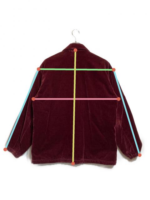中古・古着通販】Graphpaper (グラフペーパー) Velvet Coach Jacket