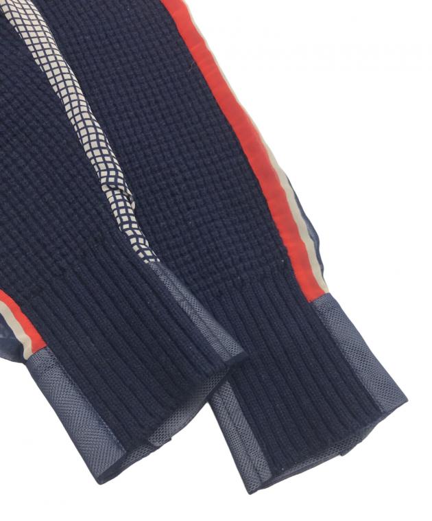 中古・古着通販】sacai (サカイ) ドッキングウールニットワンピース