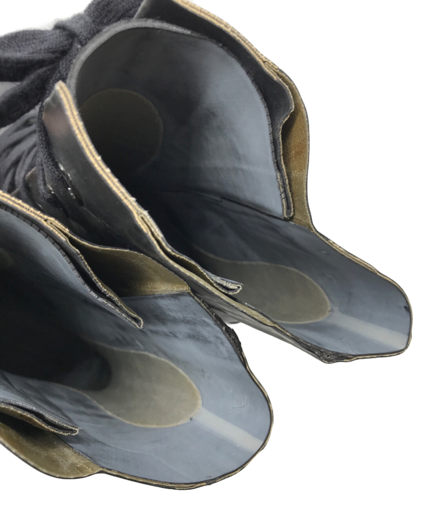 中古・古着通販】US ARMY (ユーエスアーミー) ラバーブーツ ブラック