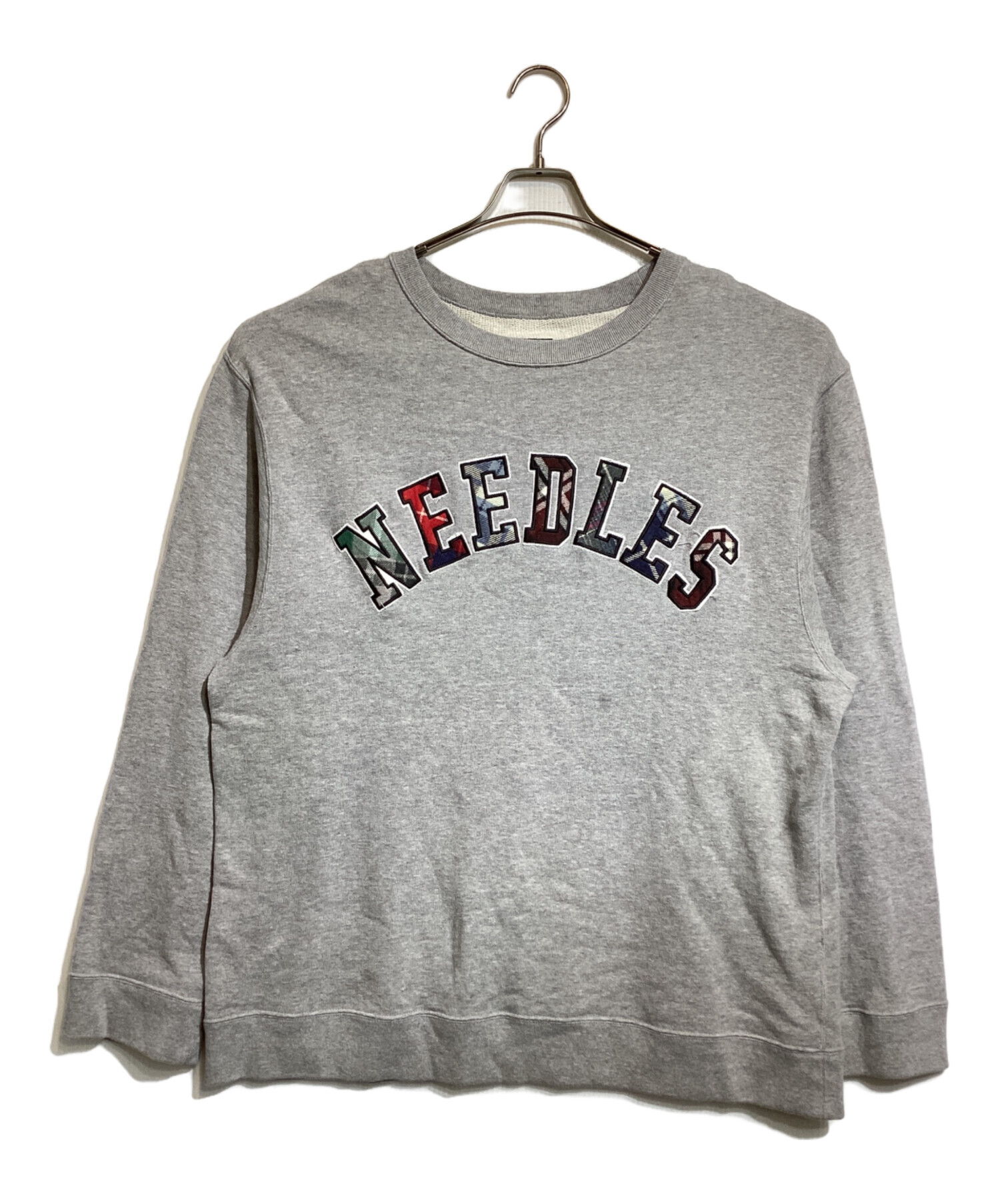 中古・古着通販】Needles (ニードルズ) アーチロゴクルーネック 