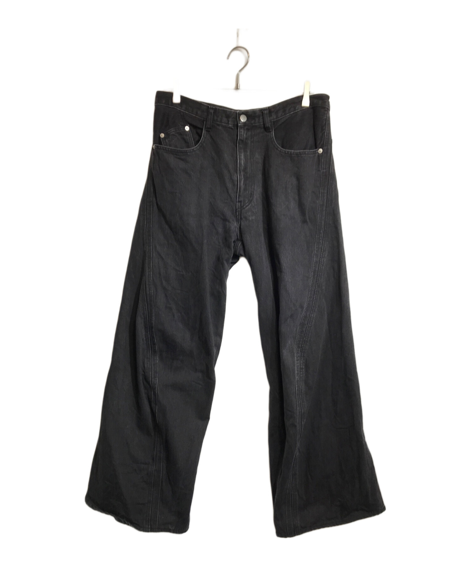 中古・古着通販】NVRFRGT (ネヴァーフォーゲット) 3D TWISTED WIDE LEG 