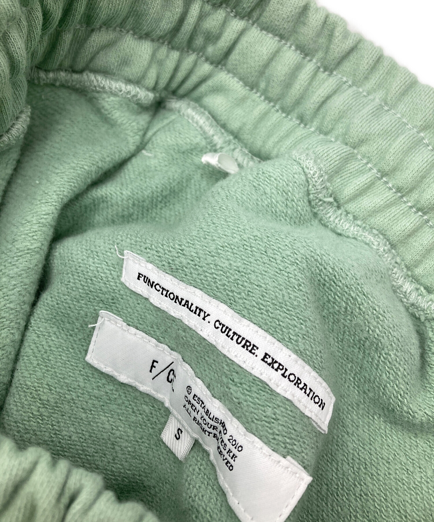 中古・古着通販】F/CE. (エフシーイー) リスウェット パンツ グリーン