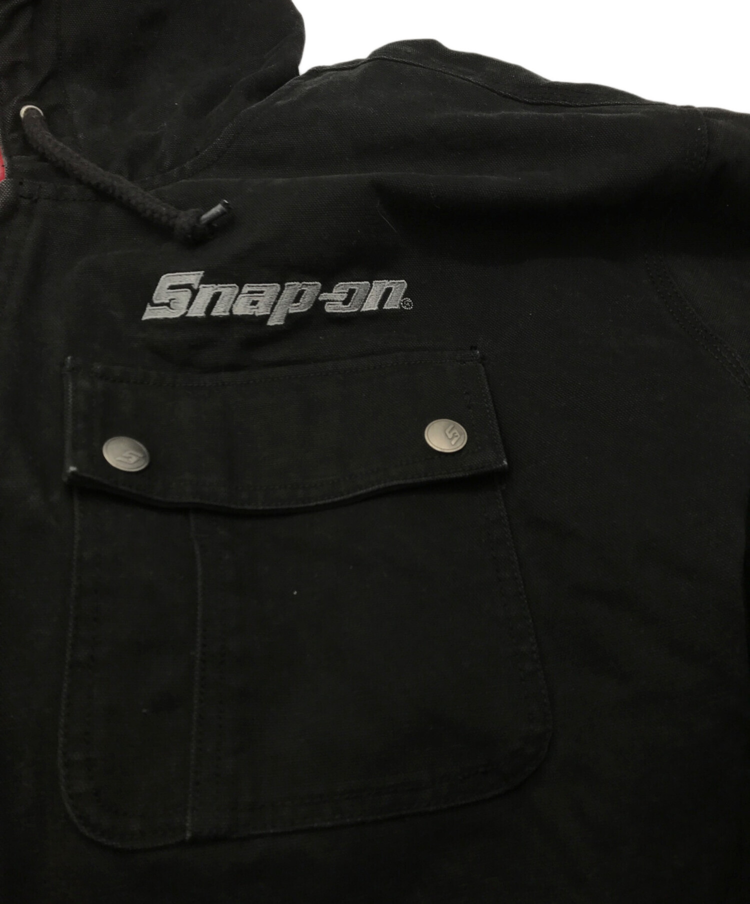 中古・古着通販】SNAP-ON (スナップオン) ダックジャケット ブラック