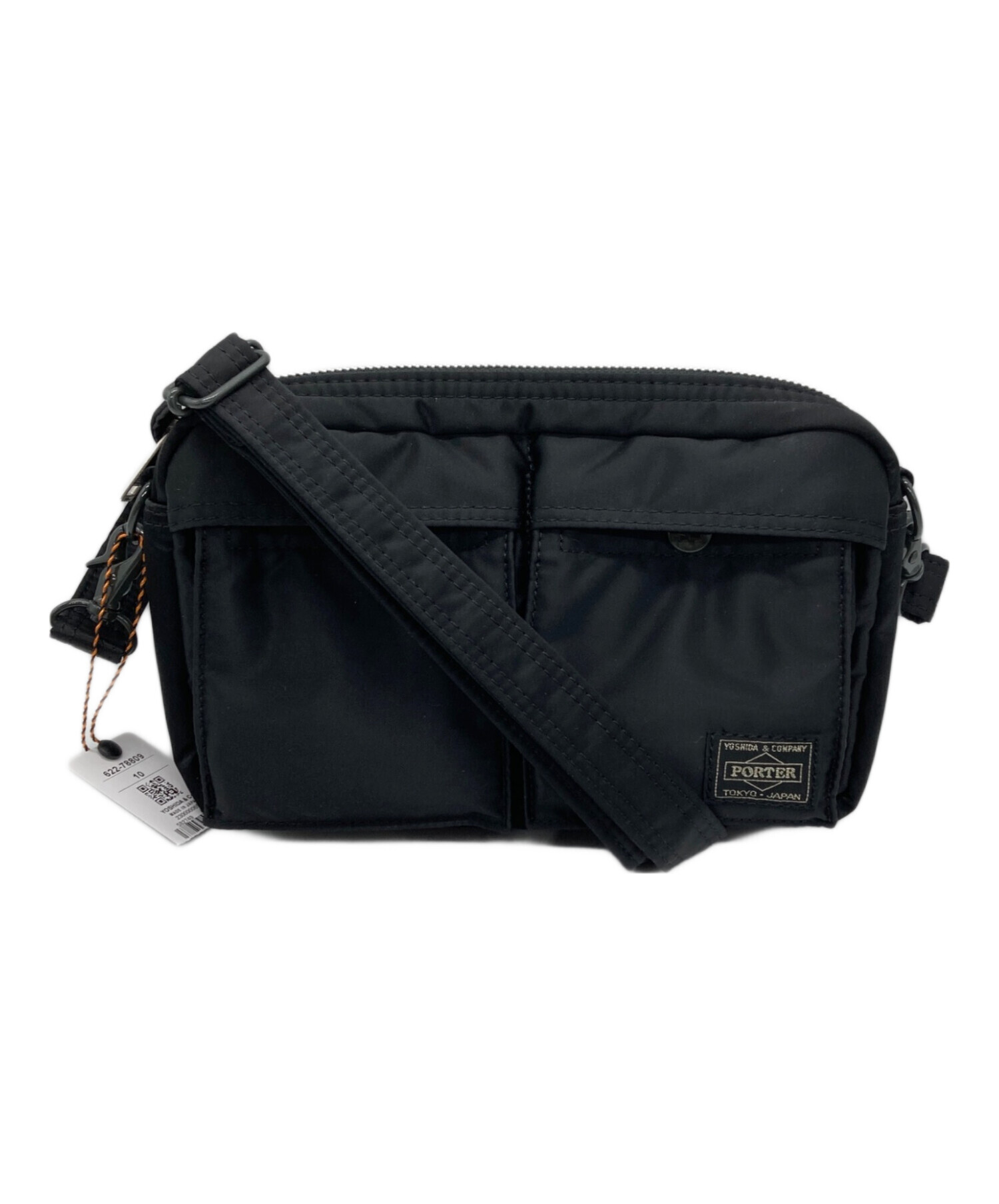 中古・古着通販】PORTER (ポーター) TANKER SHOULDER BAG ブラック 
