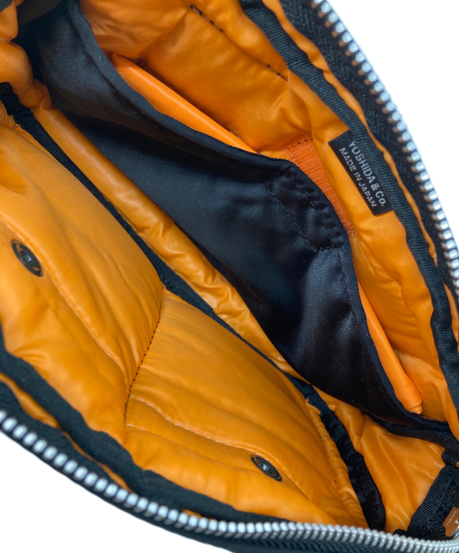 PORTER ポーター バッグ（その他） - 黒x紺xオレンジ等(総柄) 【古着  